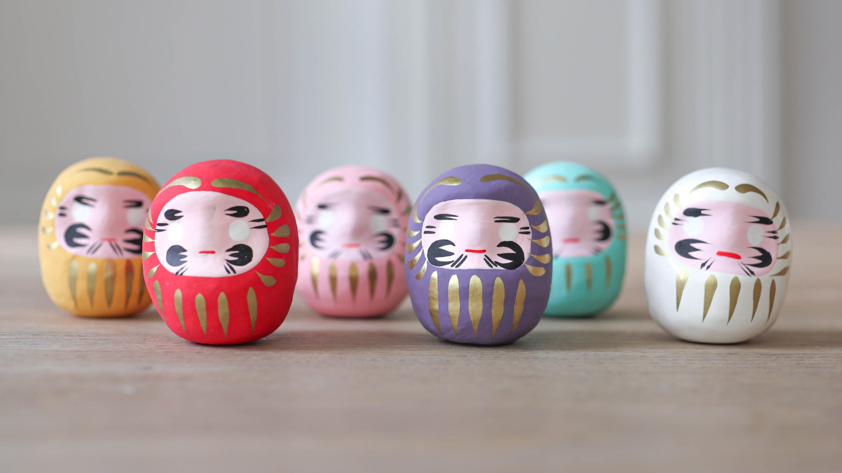 Daruma figurer