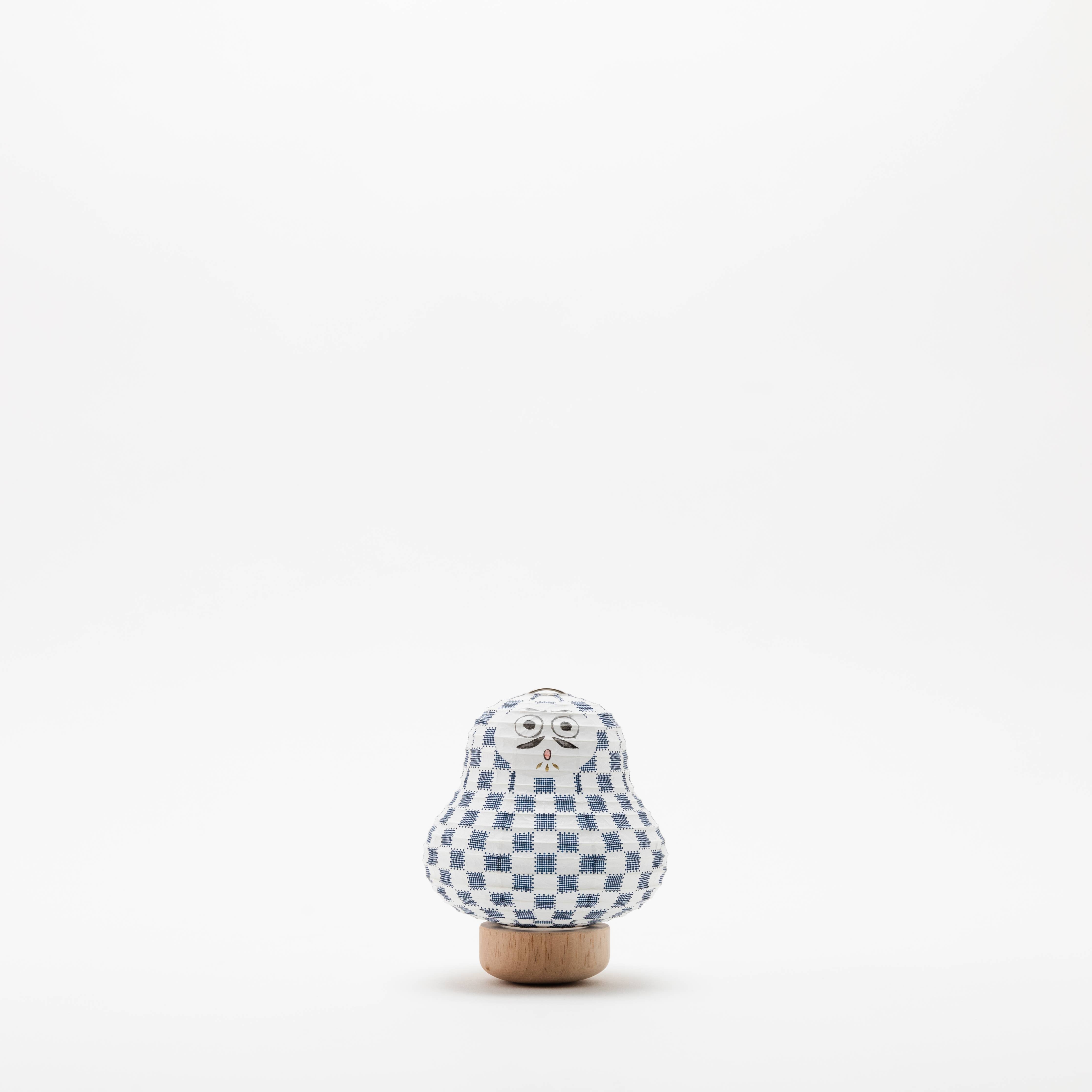Mame cocolan lampe - Daruma i blå