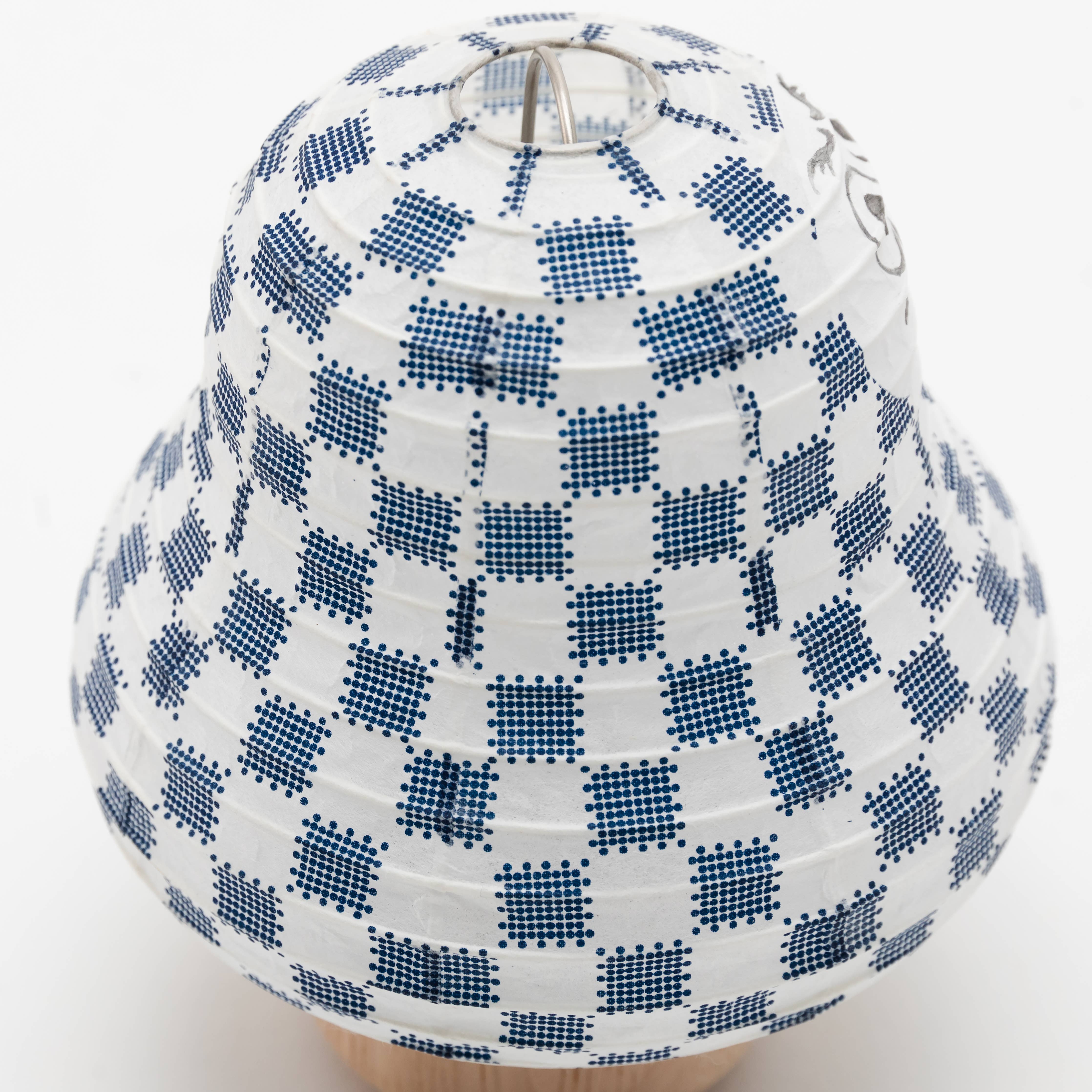 Mame cocolan lampe - Daruma i blå
