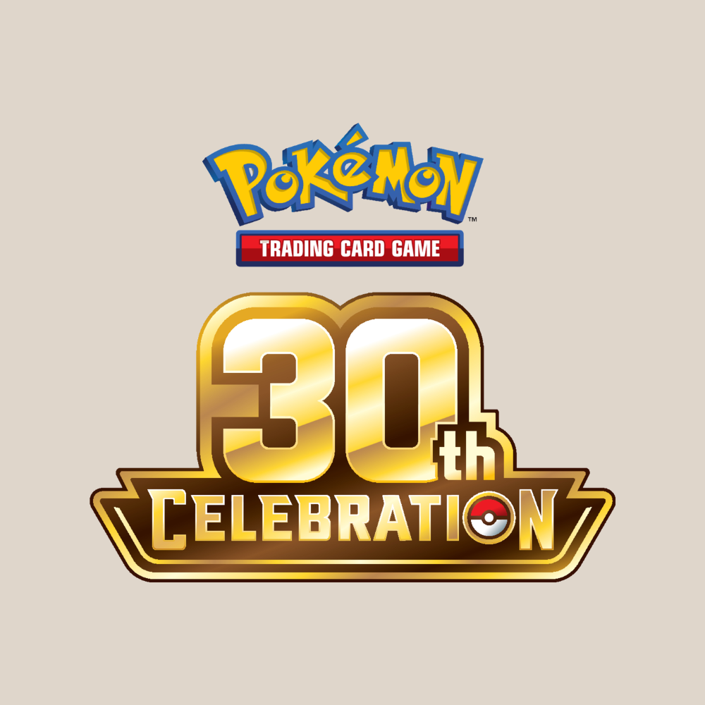 Pokémon "30th Celebration" - 2 Booster packs, Eevee folie kort og metallisk mønt