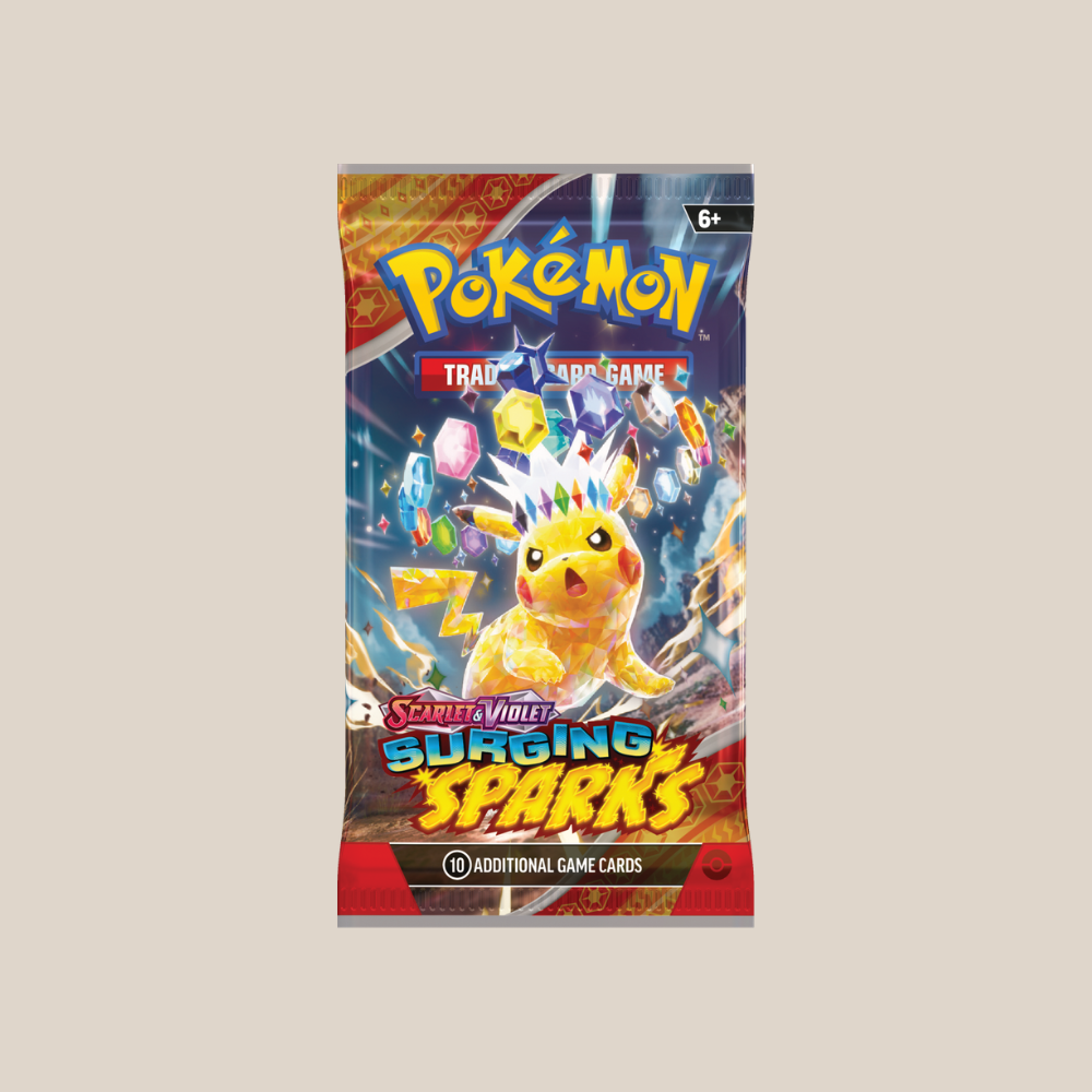 Pokémon - Scarlet & Violet Surging Sparks Booster pakke - assorteret