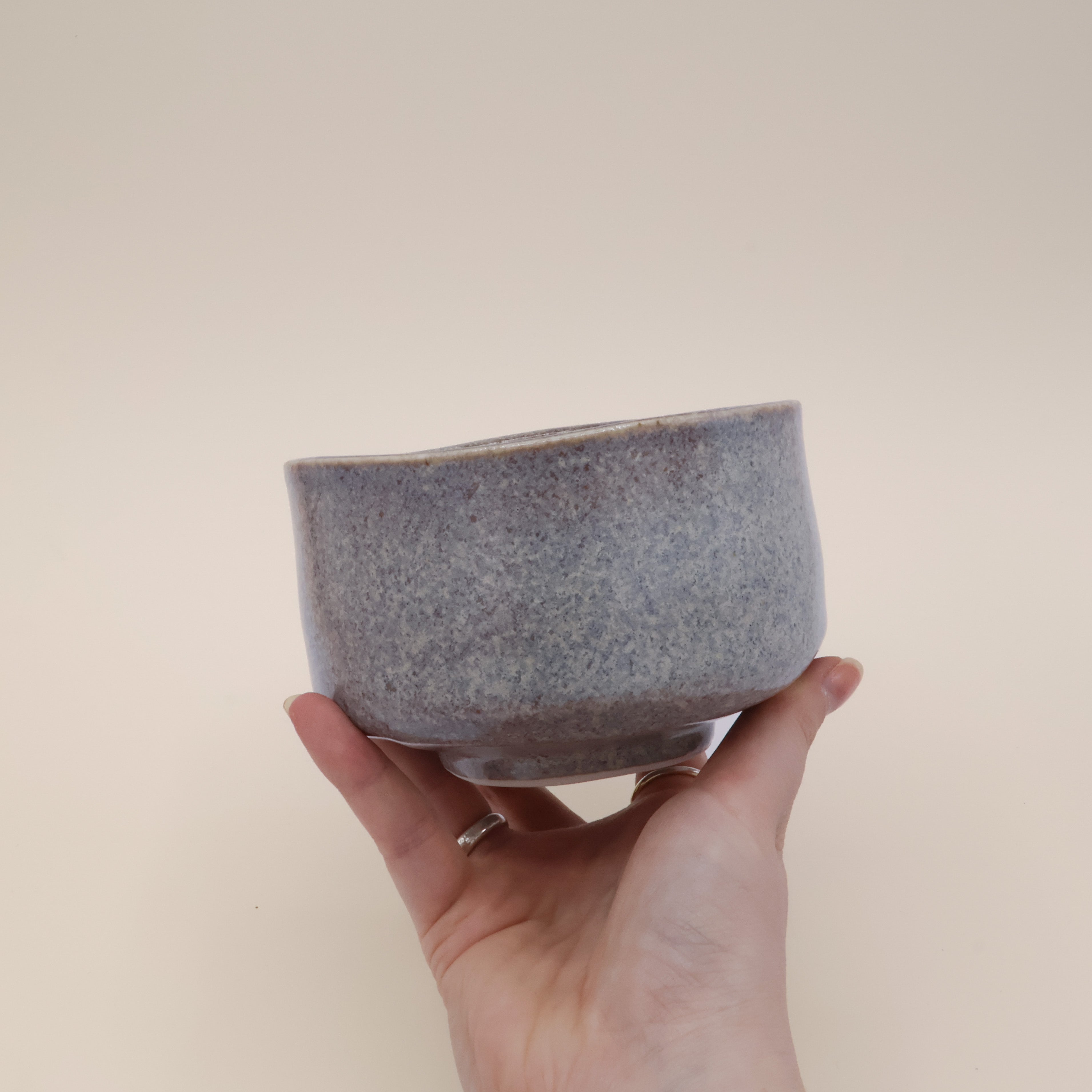 Matchakop - Grå meleret