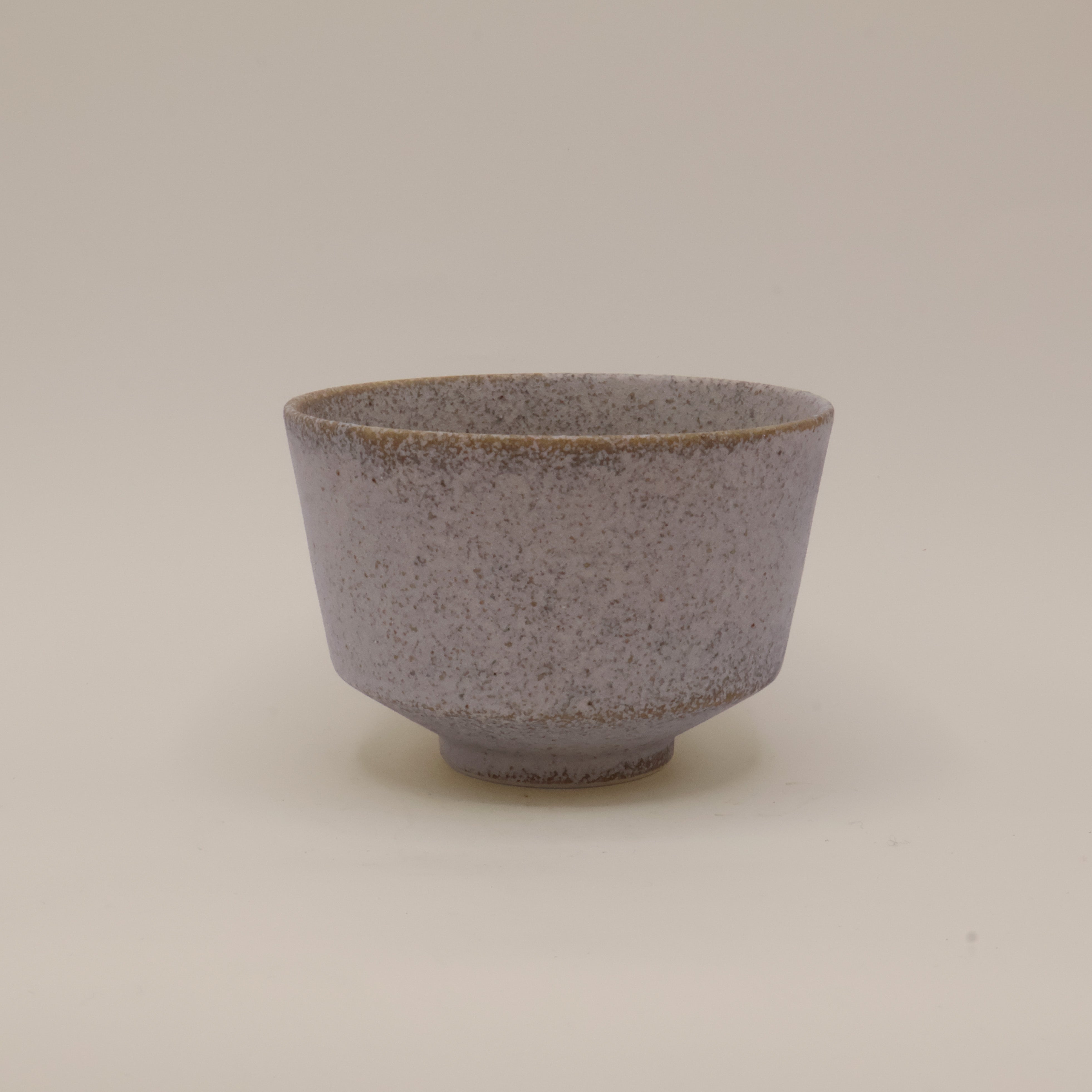 Matchakop - Rustik hvid og brun