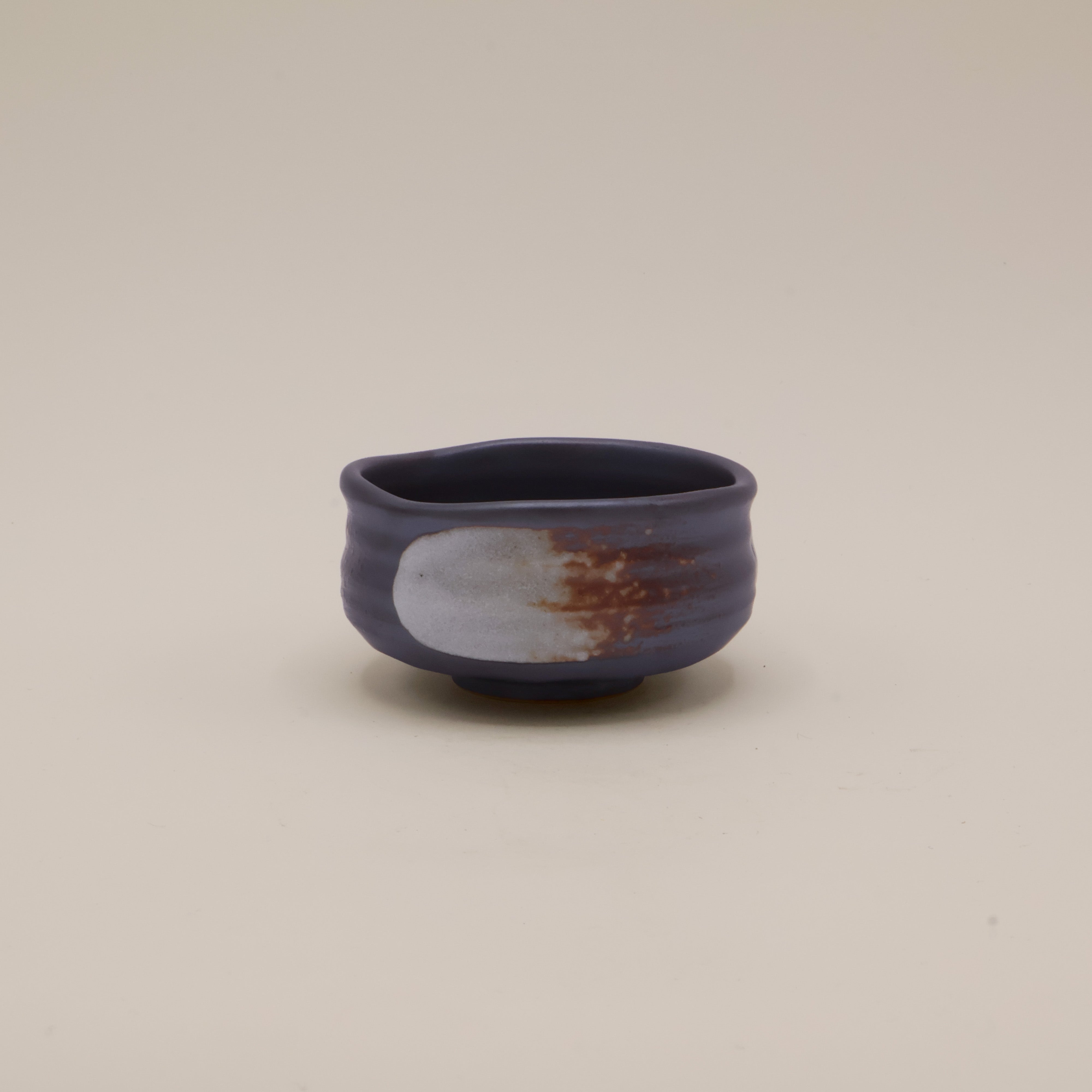 Matchakop - Lille, lav med metallisk glasur