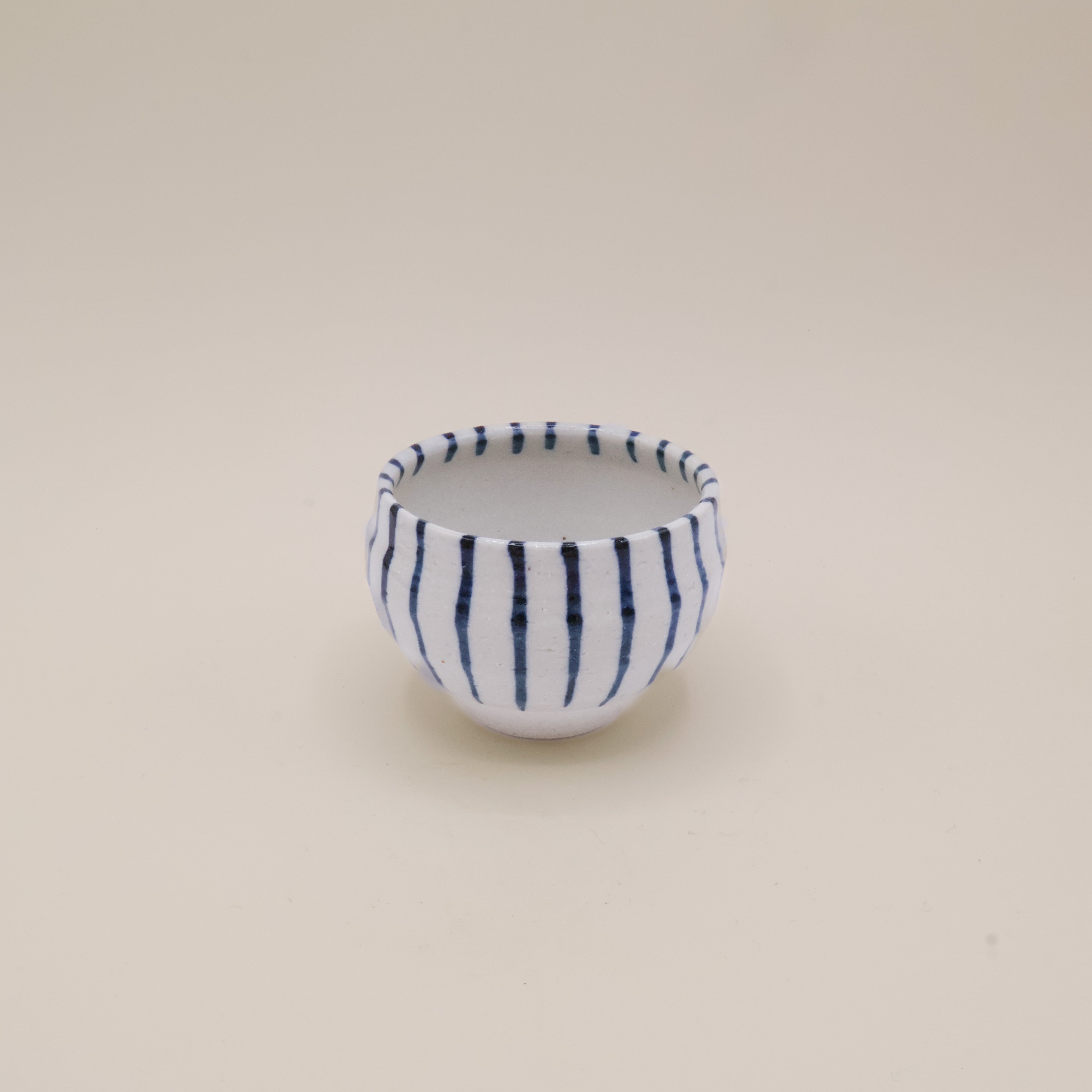 Japansk kop med blå striber