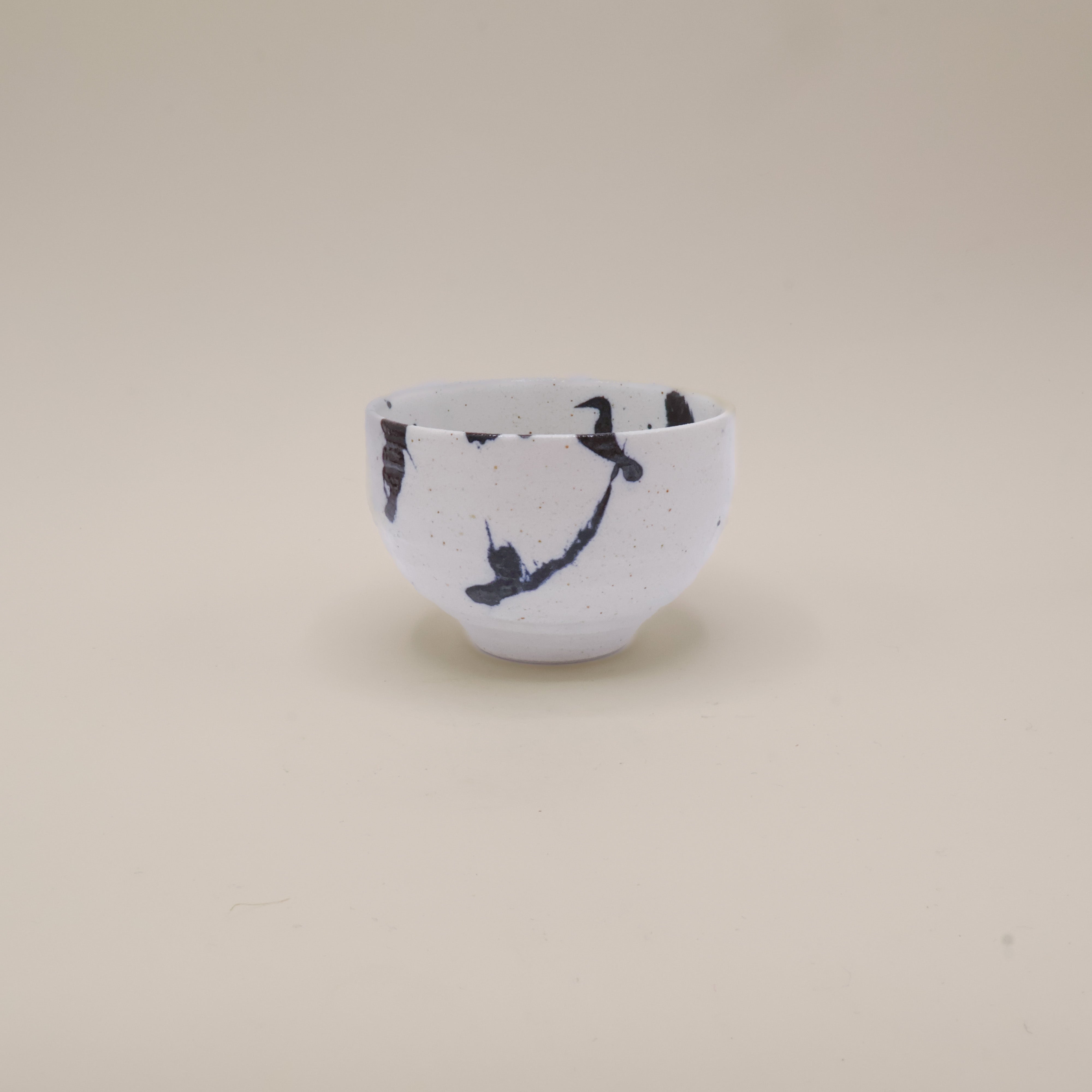 Japansk kop med blå splash mønster