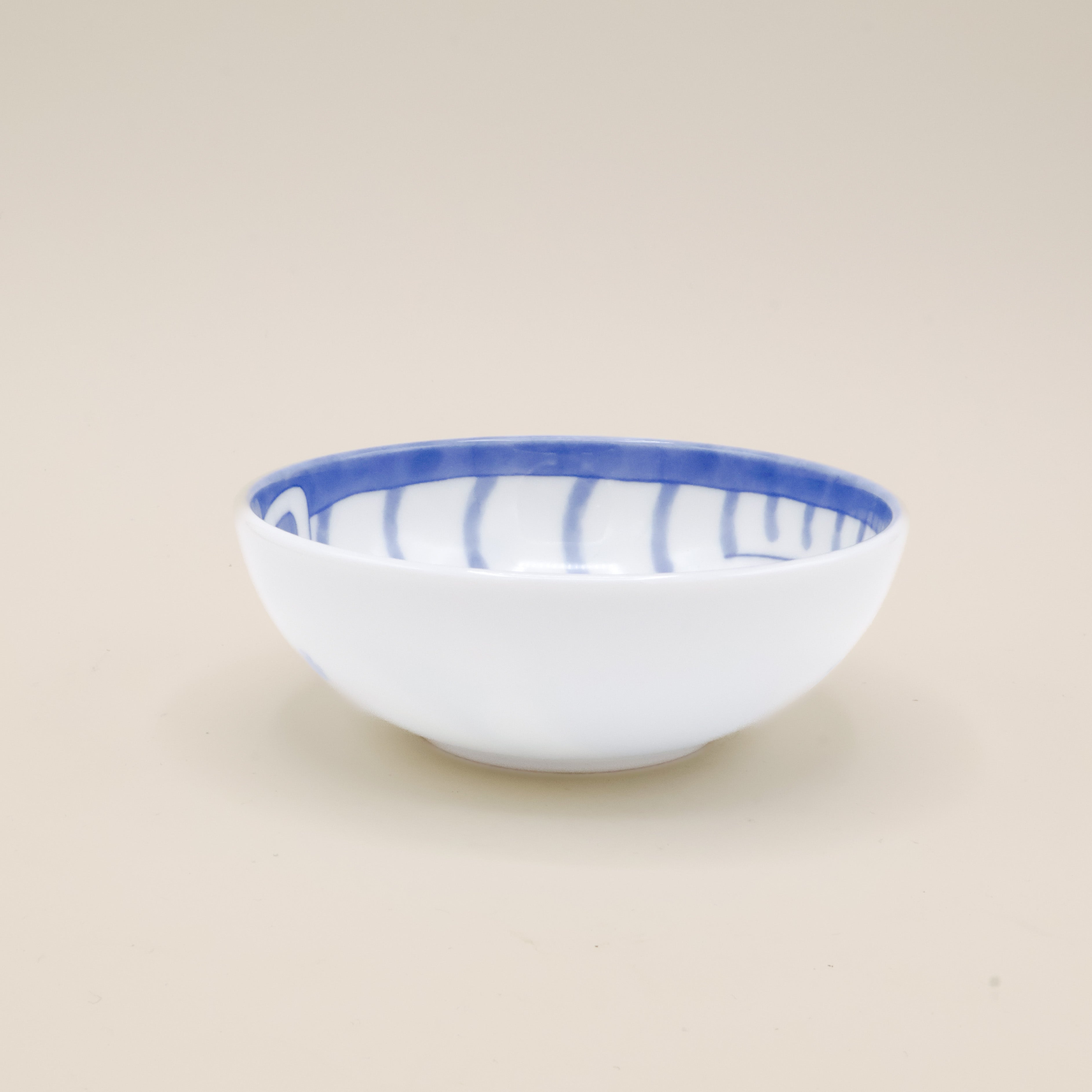 Fat Cat - Cat bowl with stripes