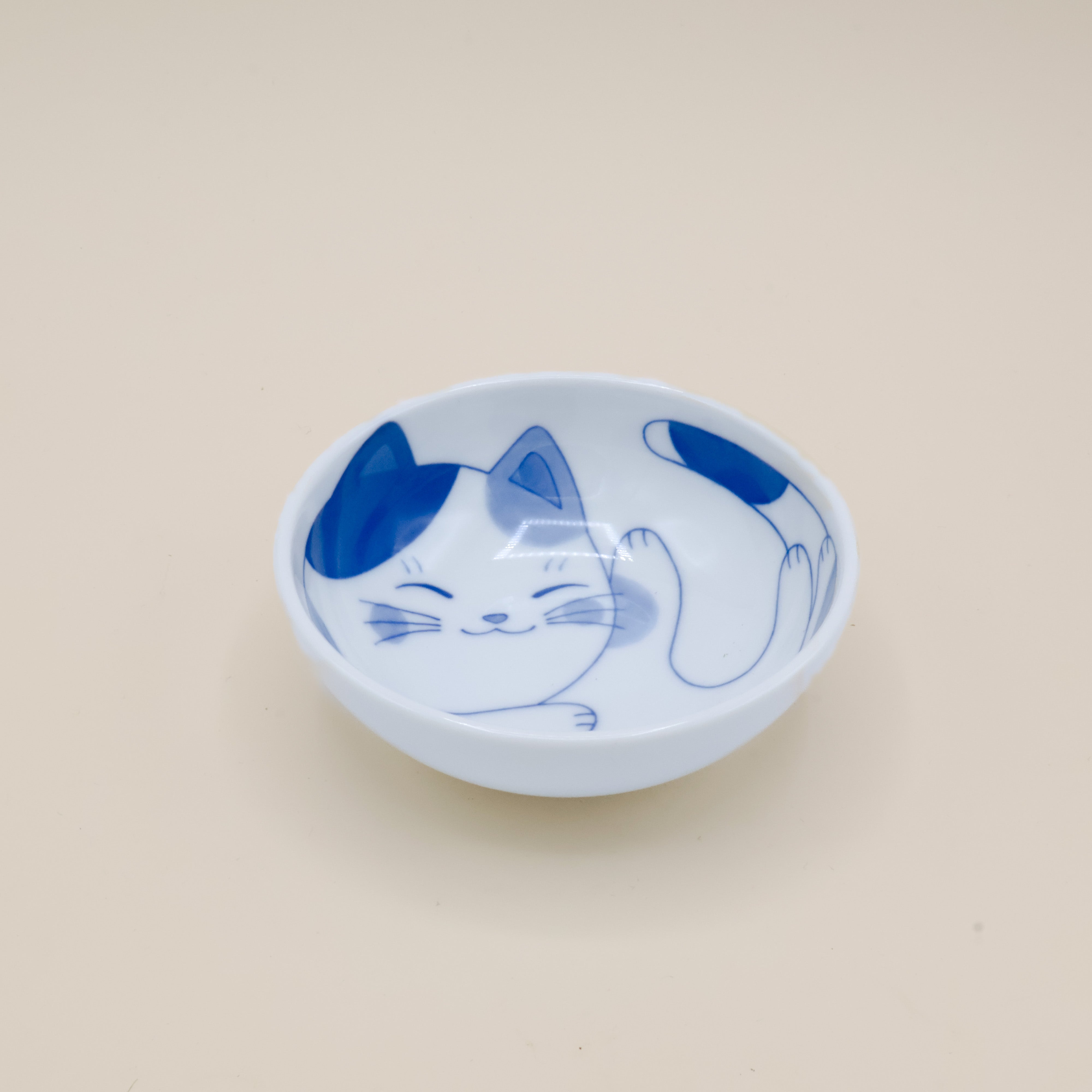 Fat Cat - Katteskål med pletter og hjerte