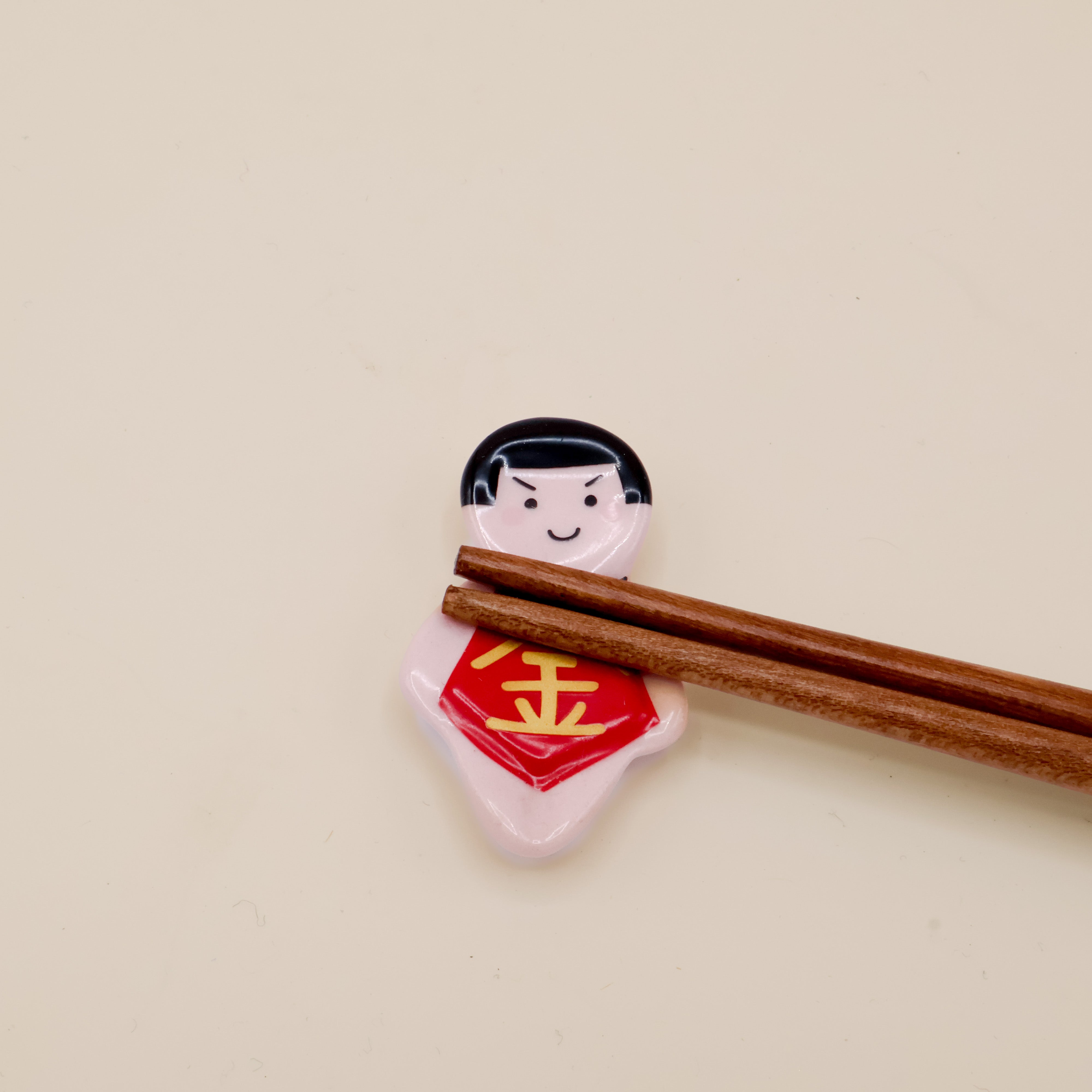 Chopstick holder - Japanese figure