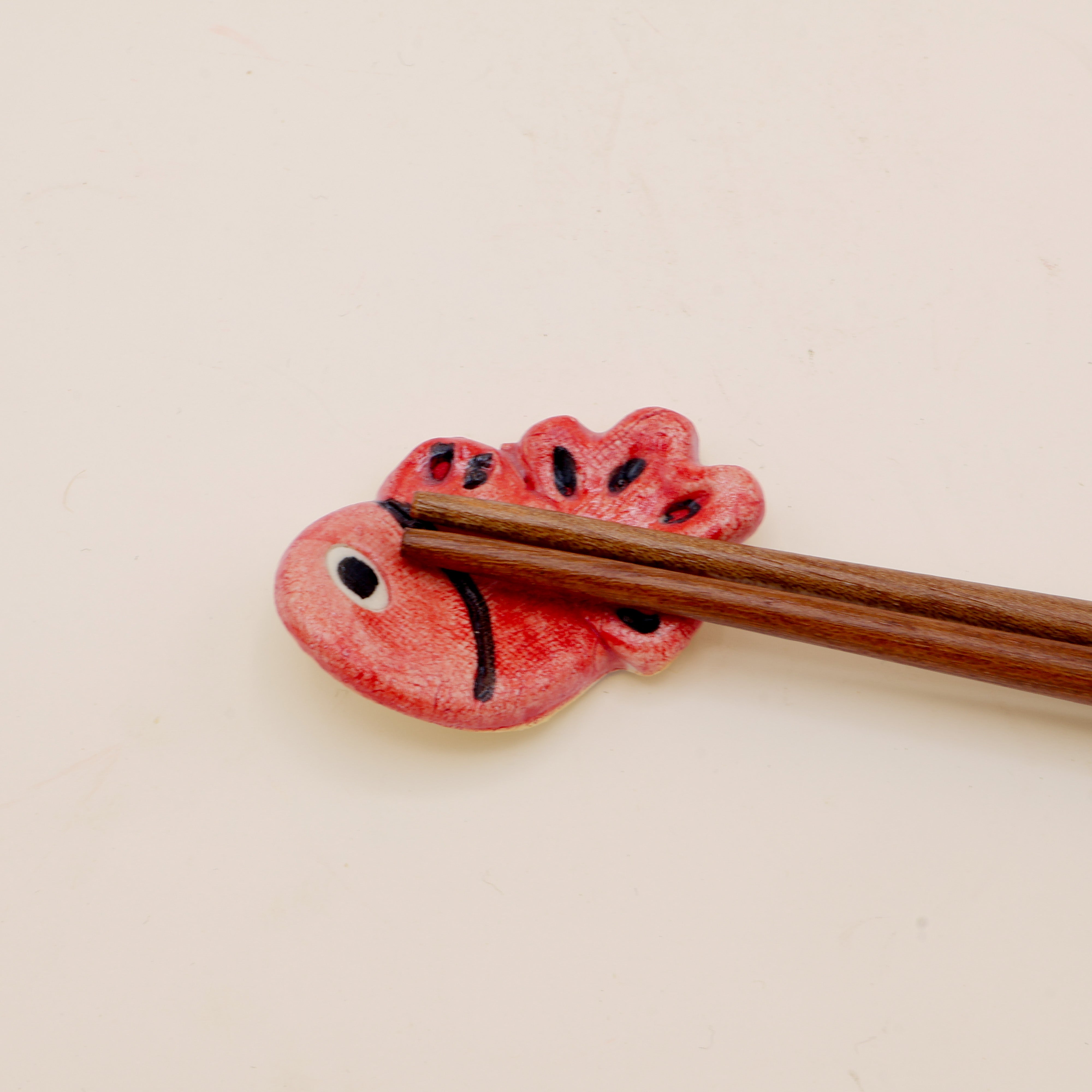 Chopstick holder - Red fish