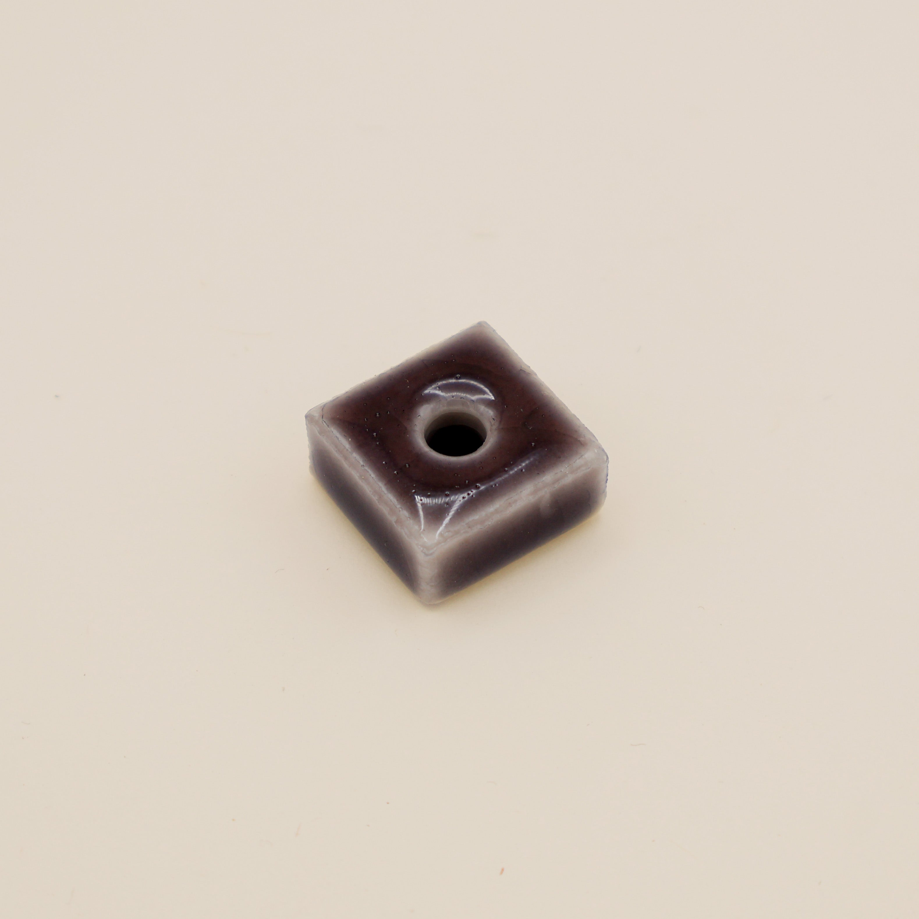 Incense holder - Square / Grey-purple