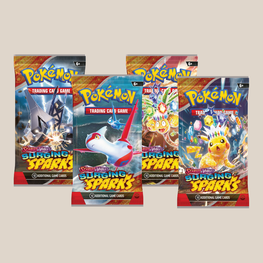 Pokémon - Scarlet & Violet Surging Sparks Booster pakke - assorteret