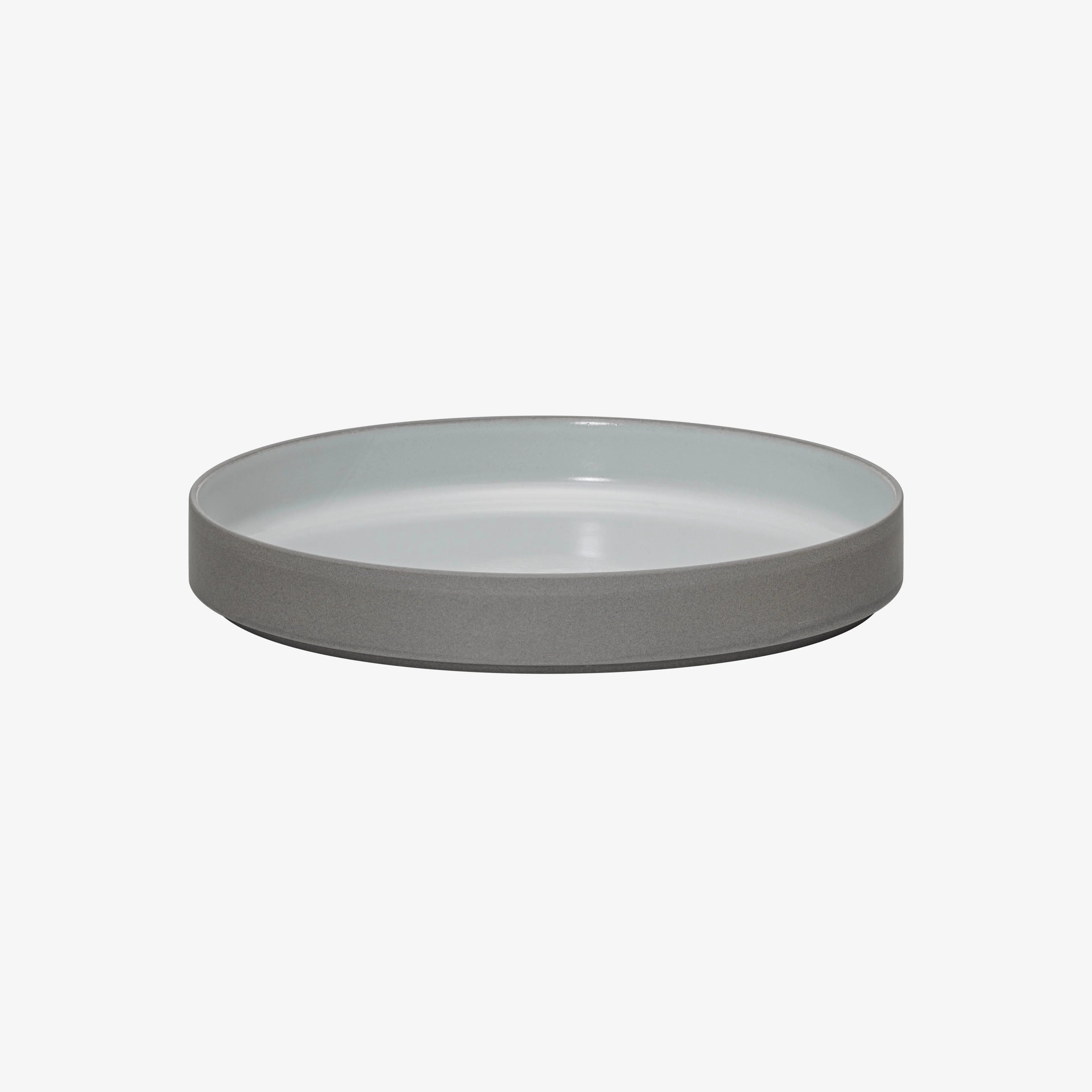 Hasami Porcelain - Tall Bowl // Grå og hvid