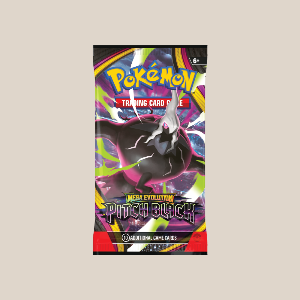 Pokémon - Mega Evolution Pitch Black Booster pakke - assorteret