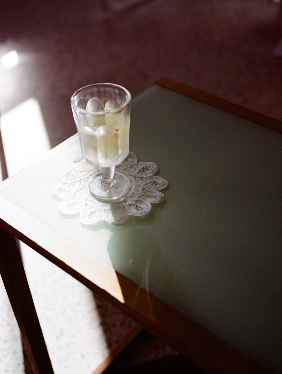 Facet Stem Glass 02 Set of two