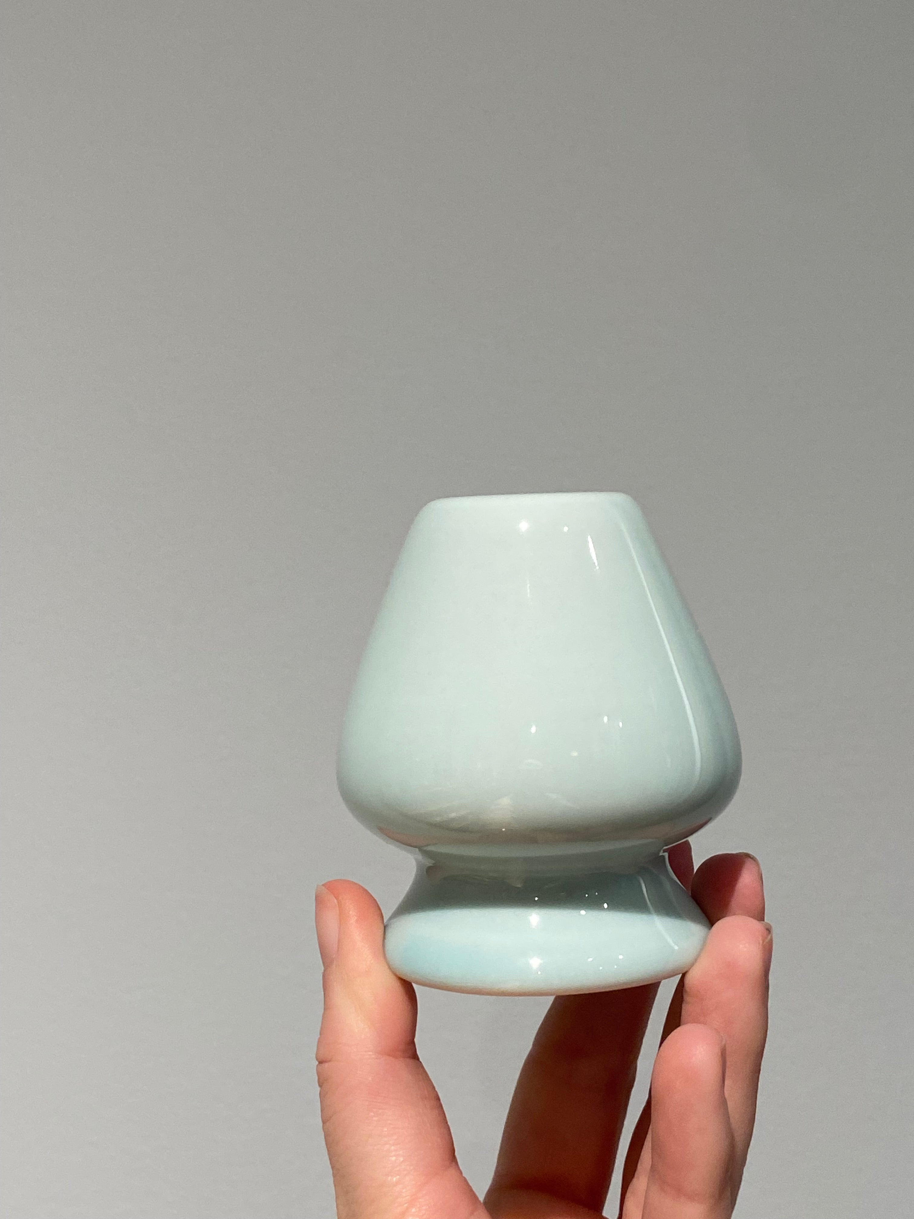 Matcha whisk holder - light blue