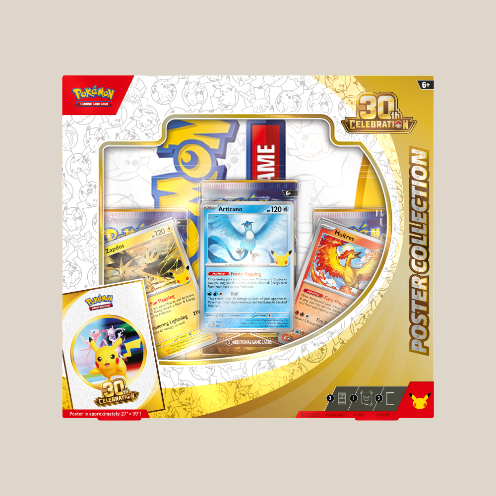 Pokémon "30th Celebration" - Poster Collection