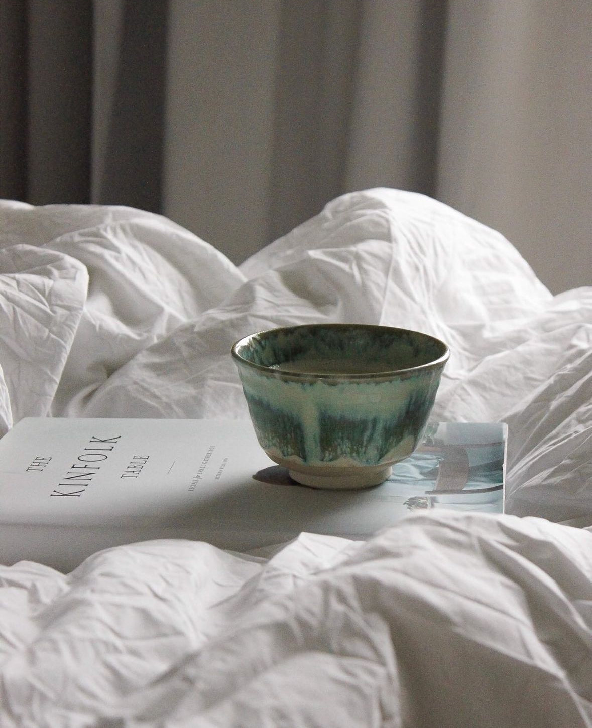 MIDORI - Signe Schmidt matcha cup/bowl in green