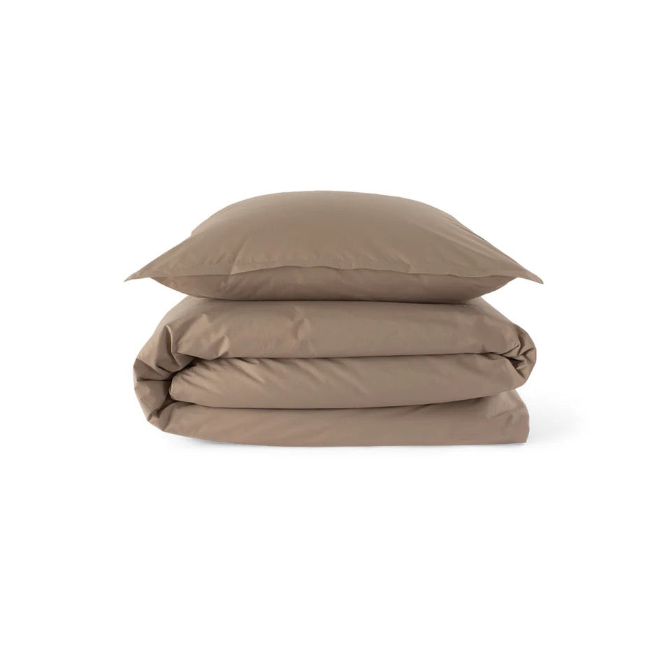 Stone Washed Taupe duvet cover - Geismars