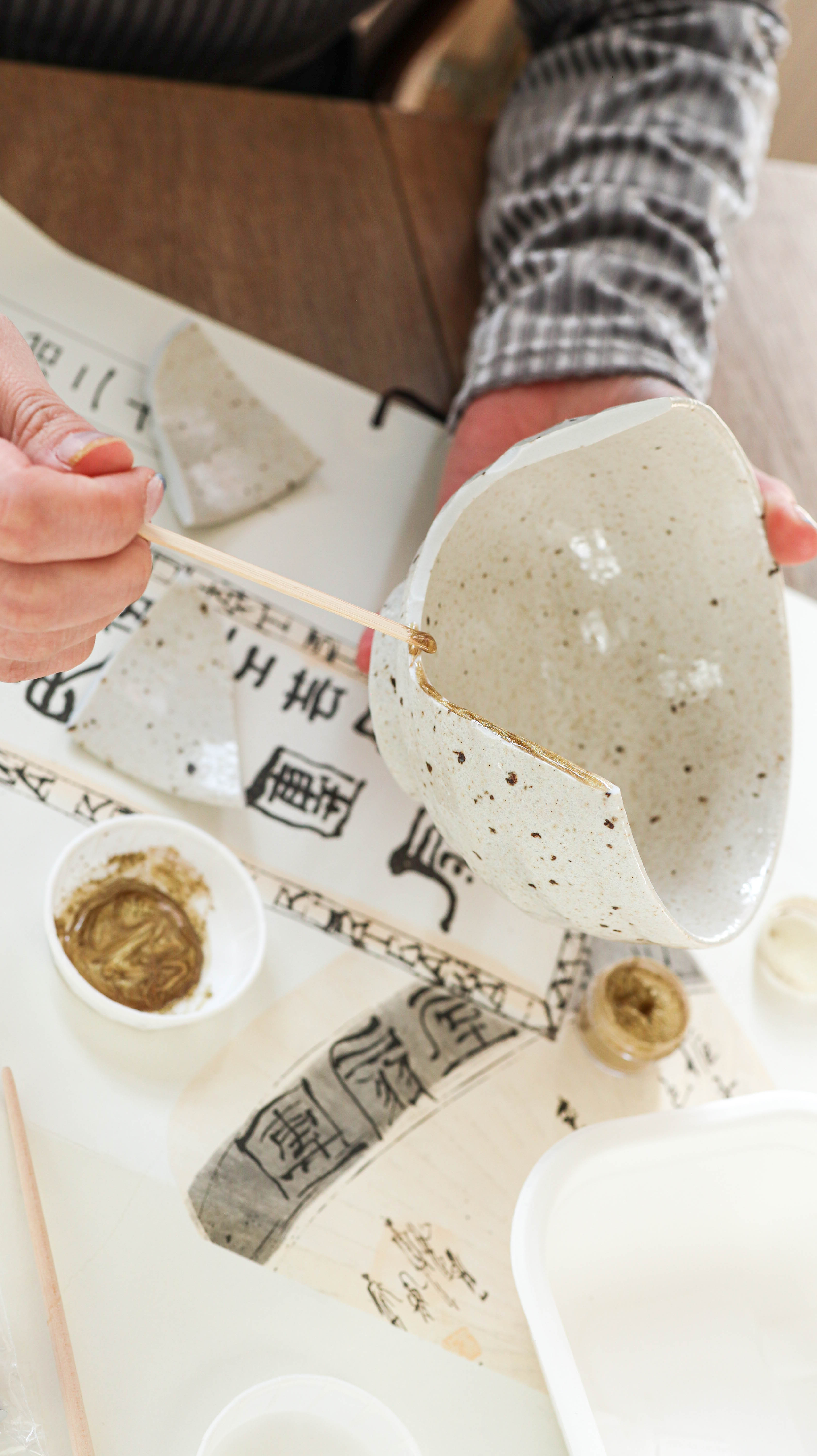 Kintsugi workshop for beginners