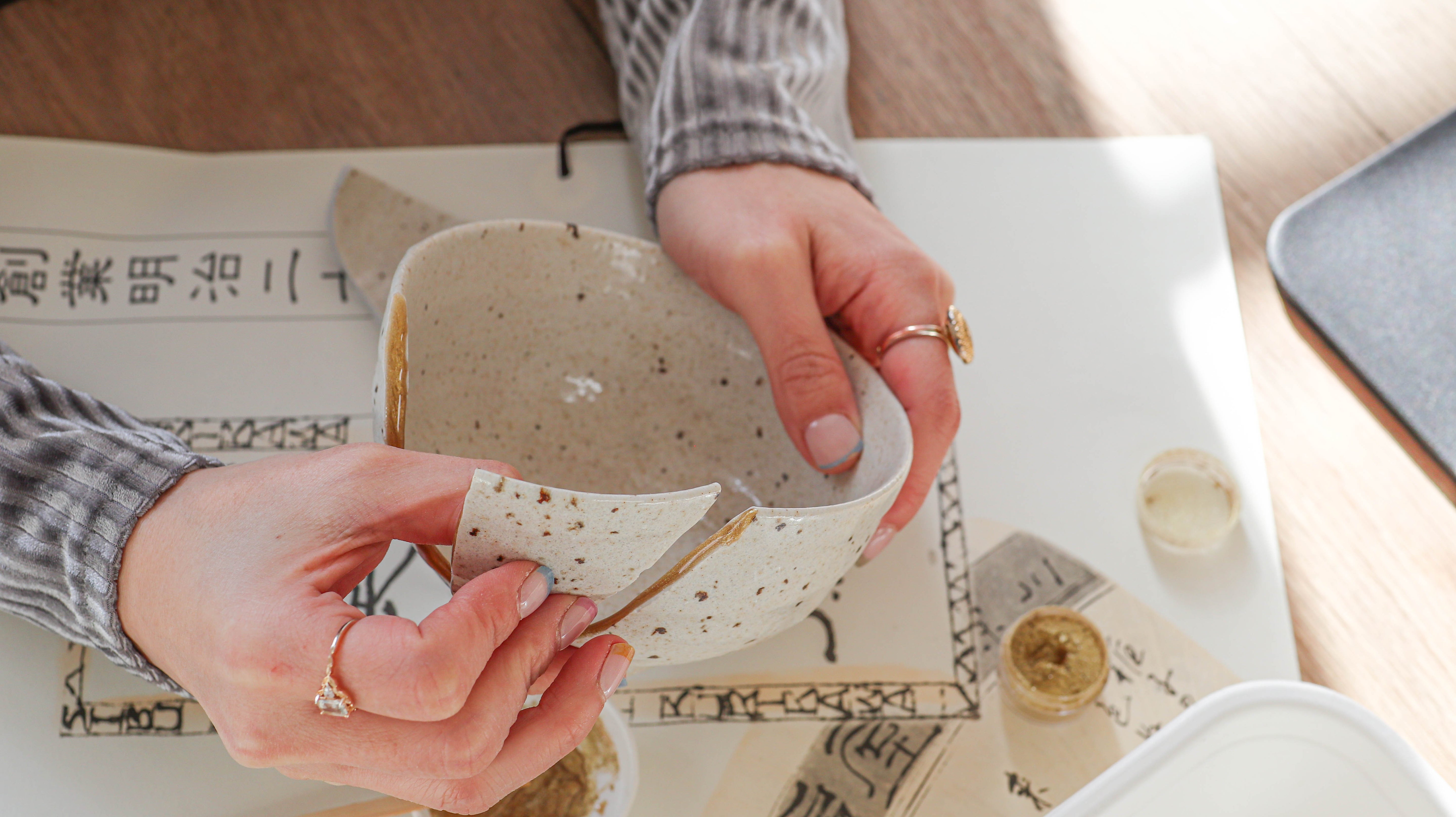 Kintsugi workshop for beginners