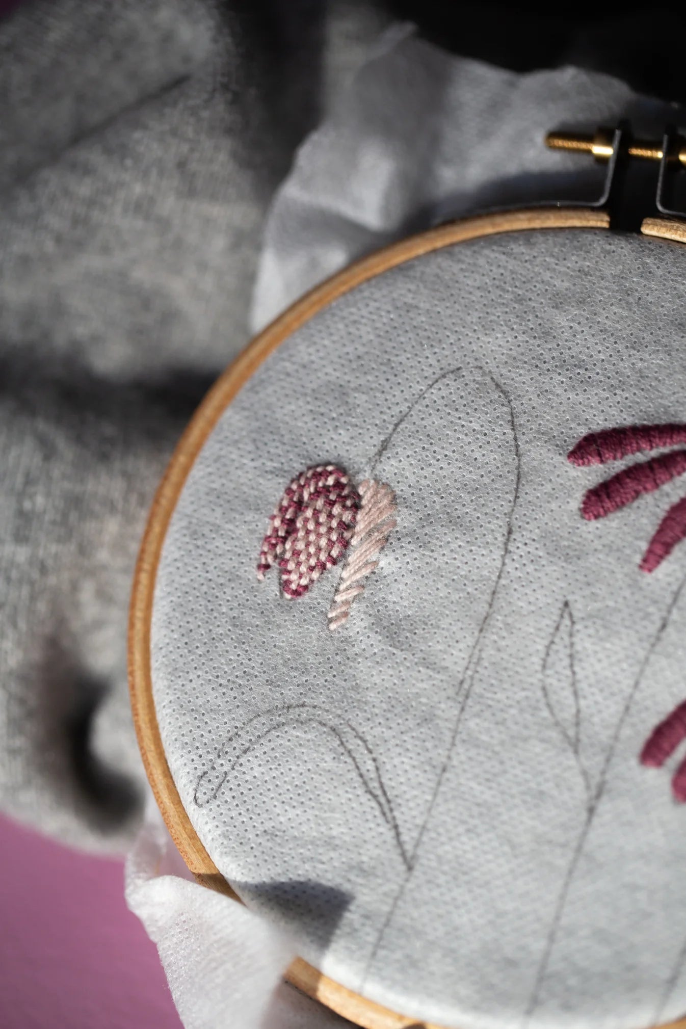 Broderikit Efter flor