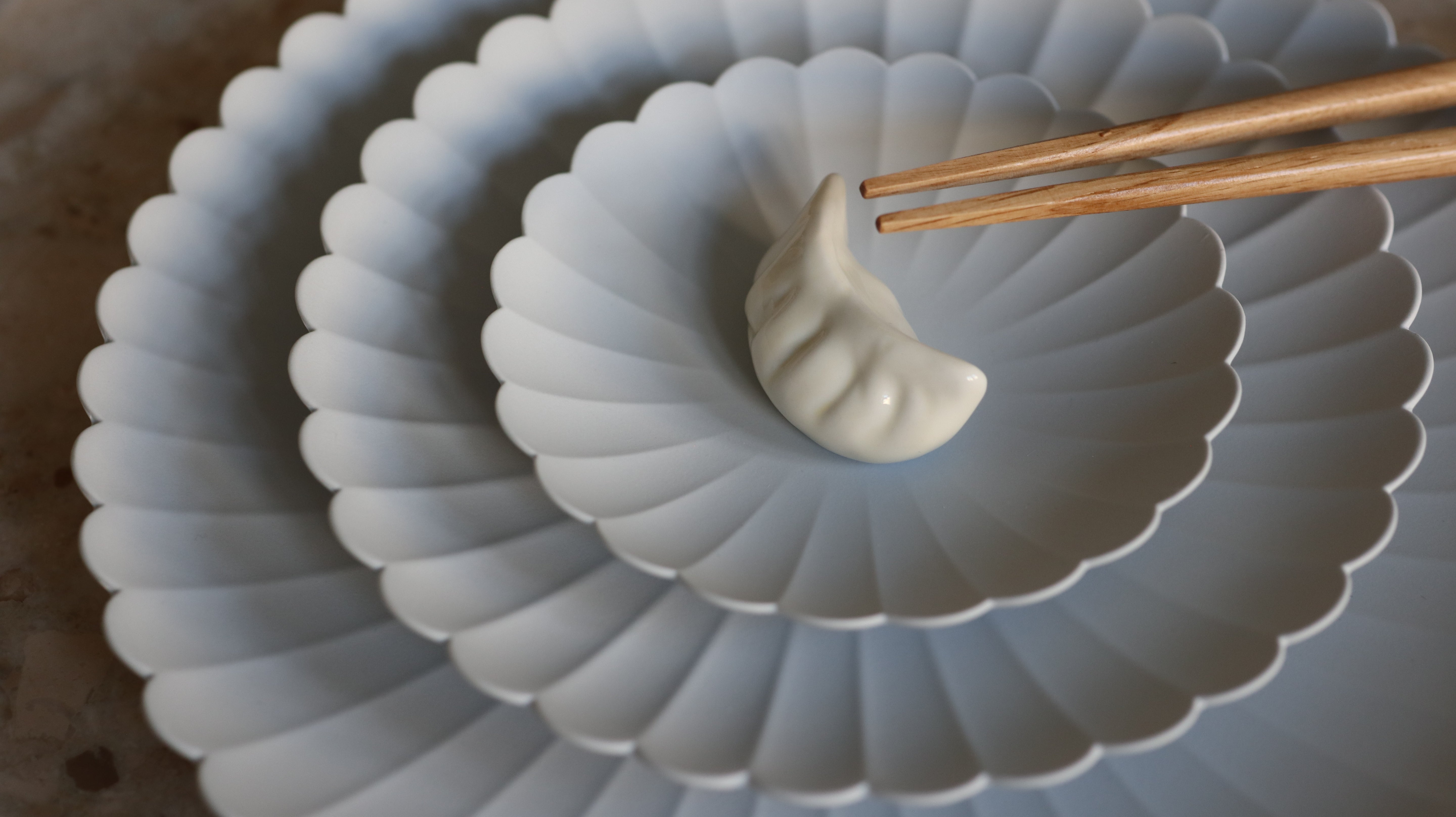 Spisepindeholder: Gyoza / Dumpling