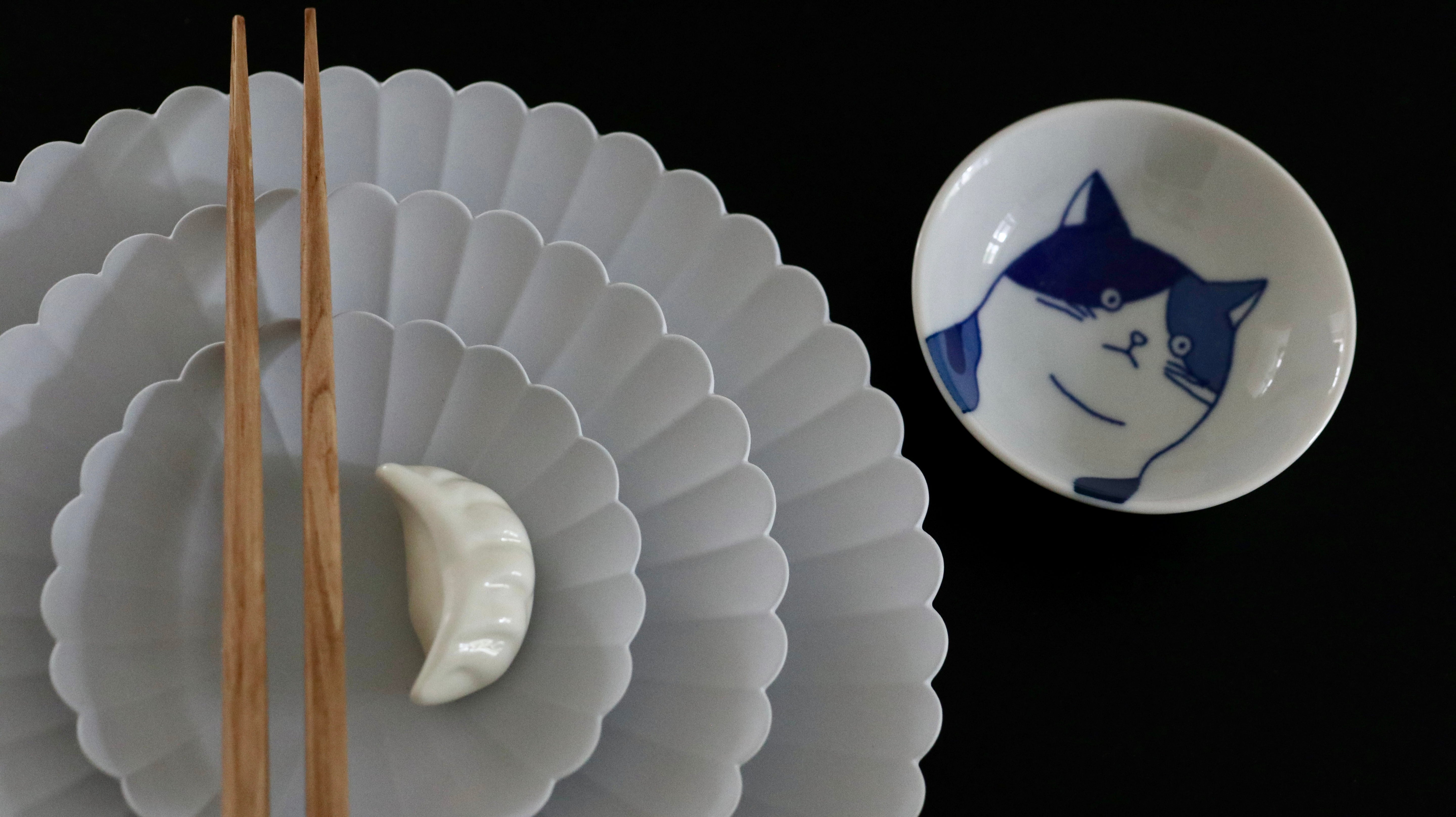 Spisepindeholder: Gyoza / Dumpling