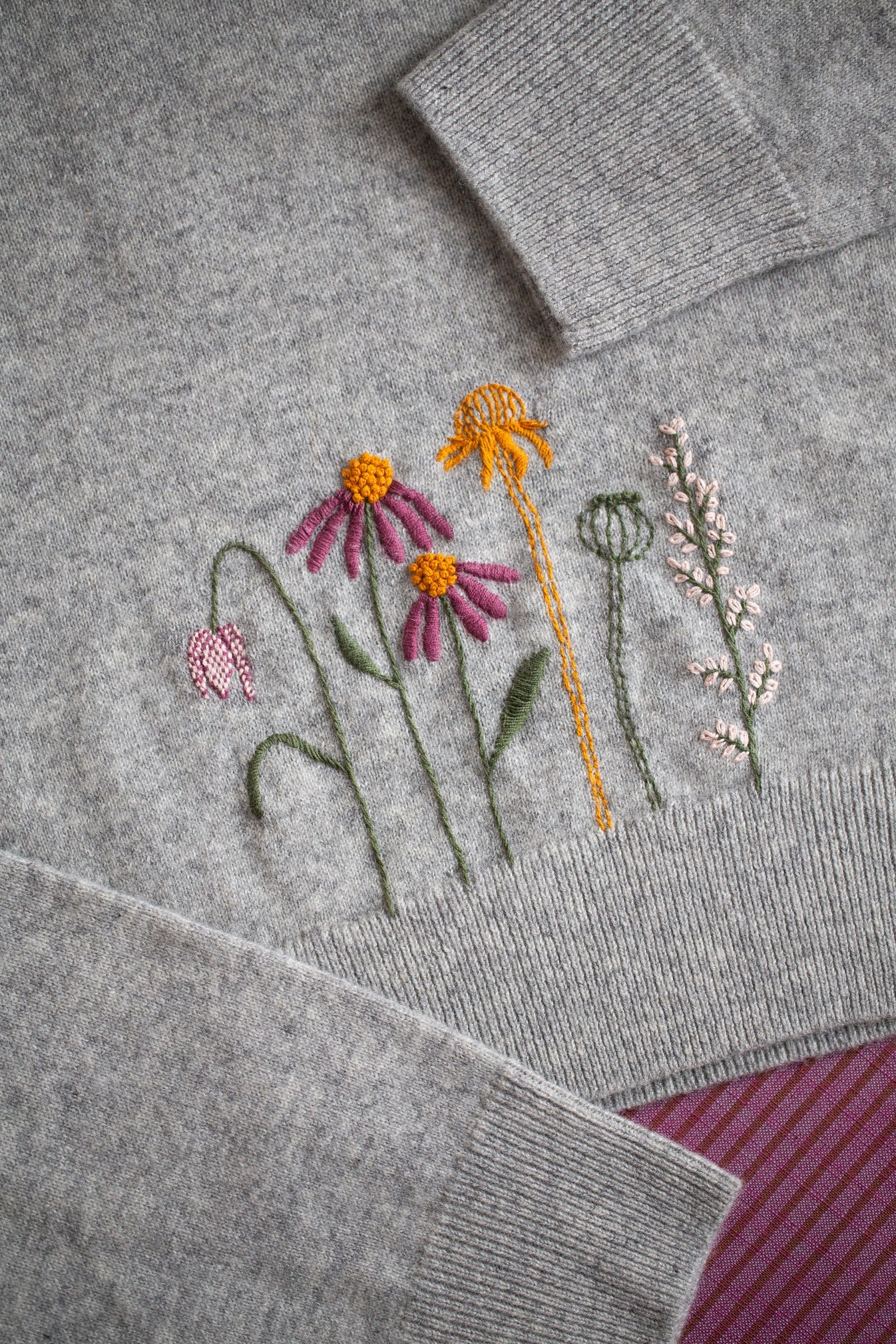 Broderikit Efter flor