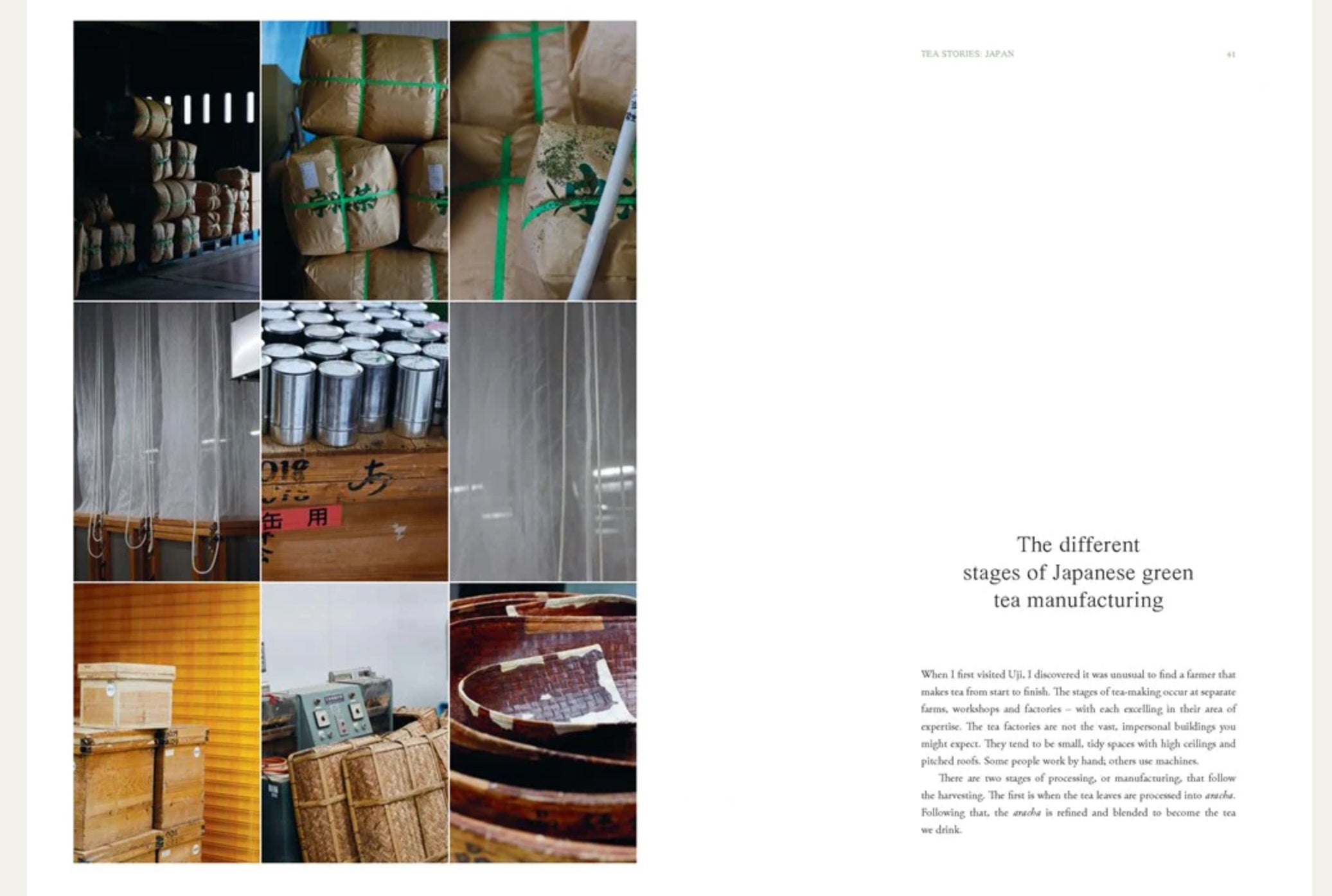 Coffee table book: Tea Stories: Japan