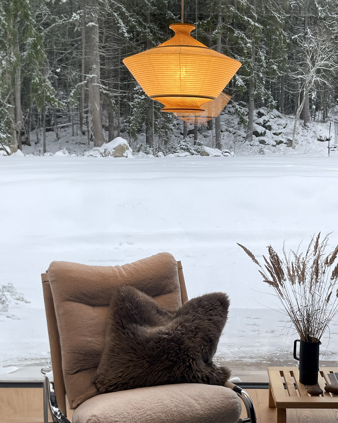 Japanese bamboo pendant: RON