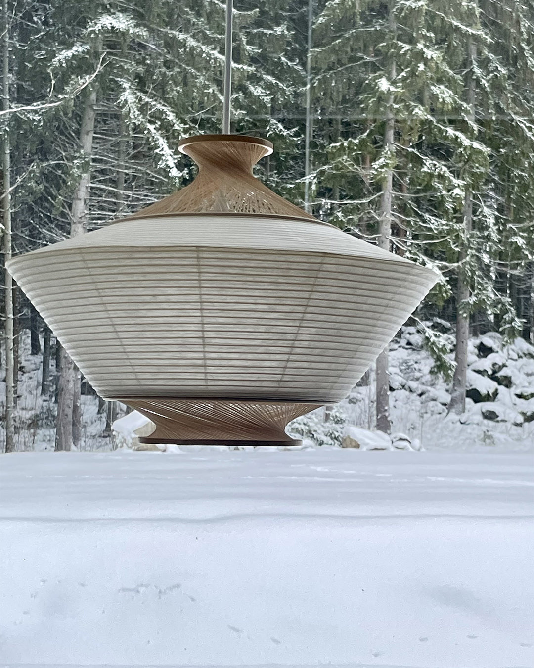 Japanese bamboo pendant: RON