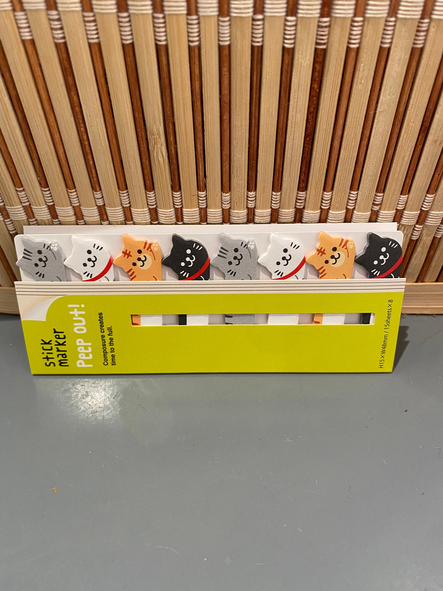 Stick notes - stor: Ninja, kat og shiba