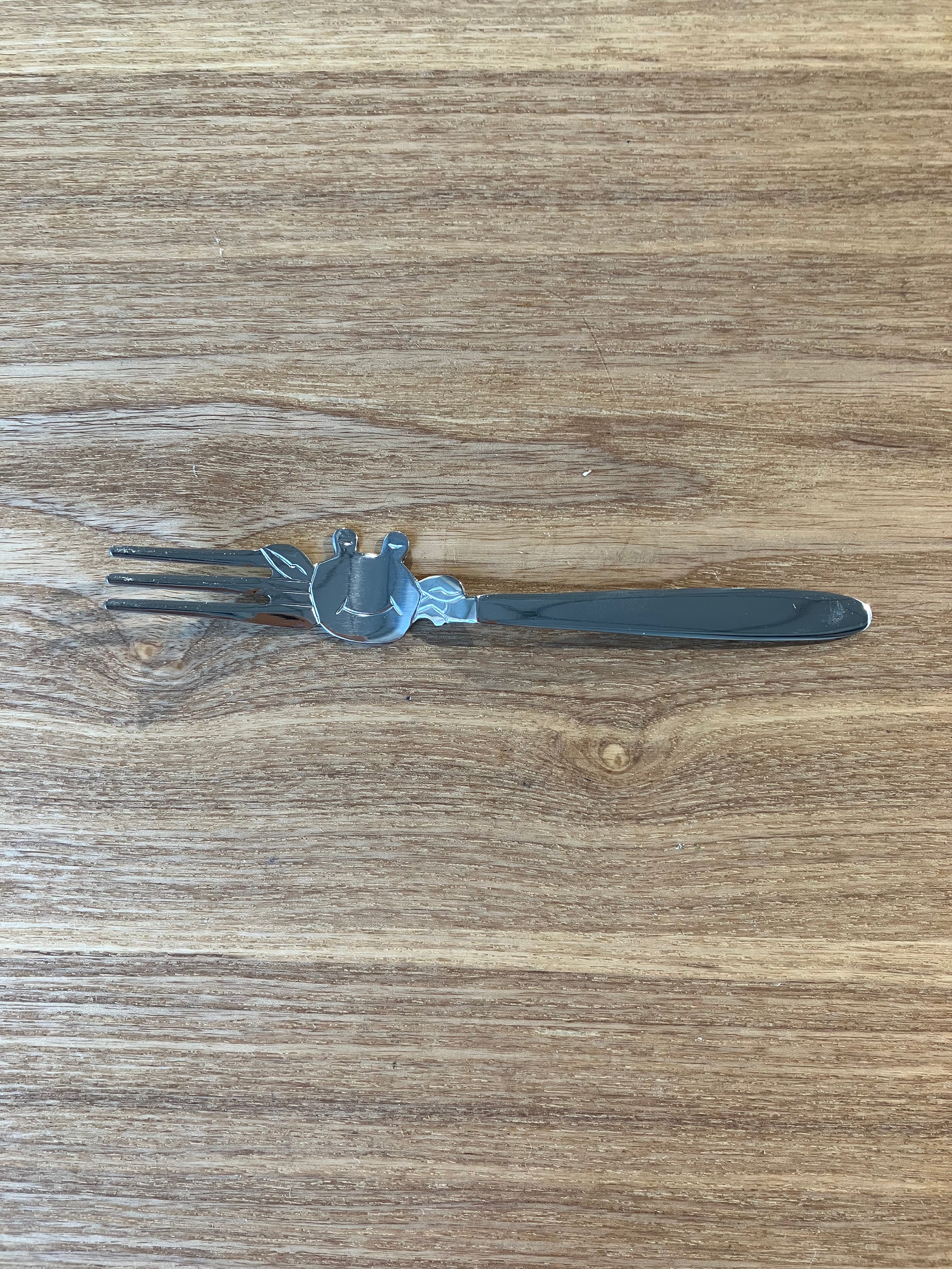 Crab fork in steel