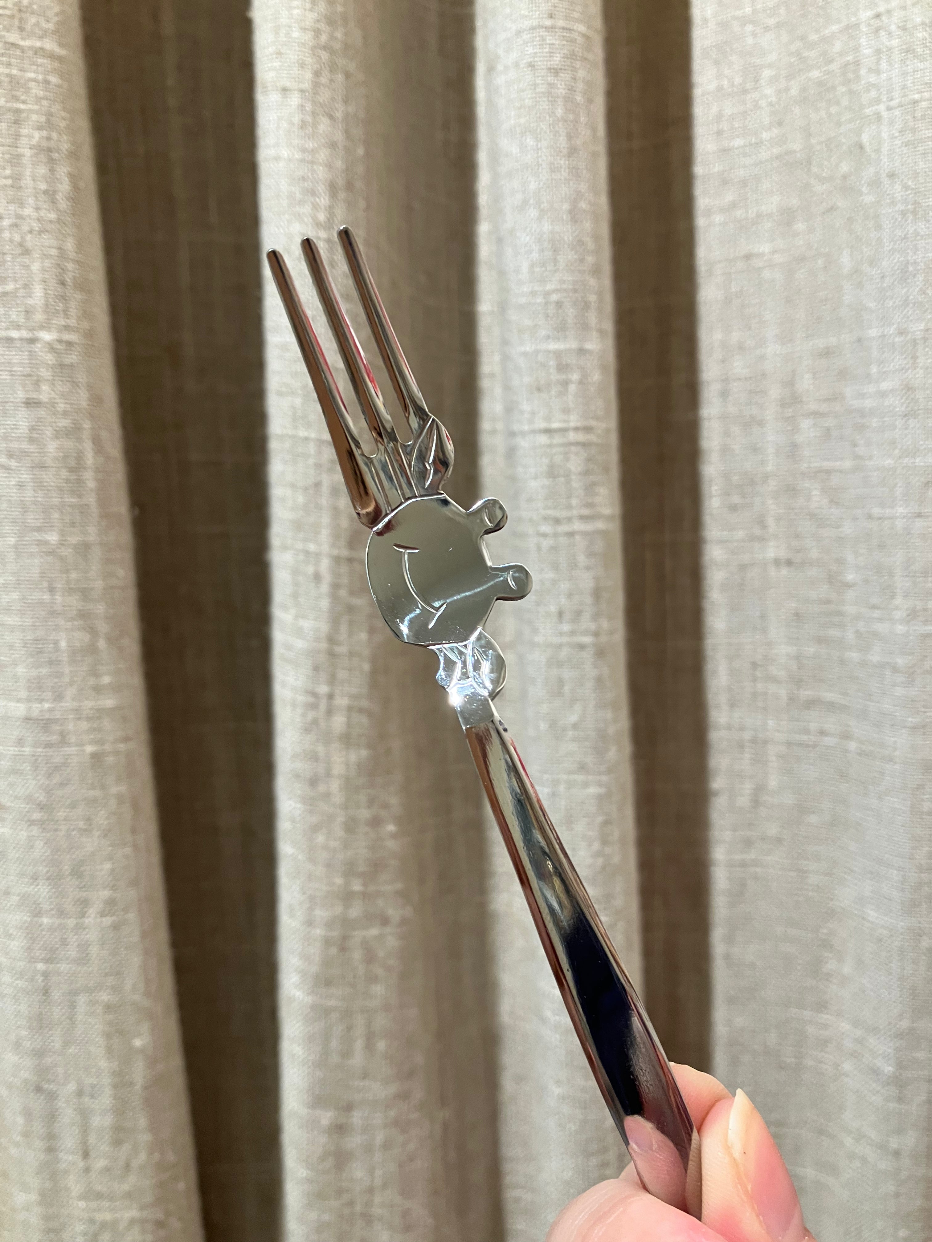 Crab fork in steel