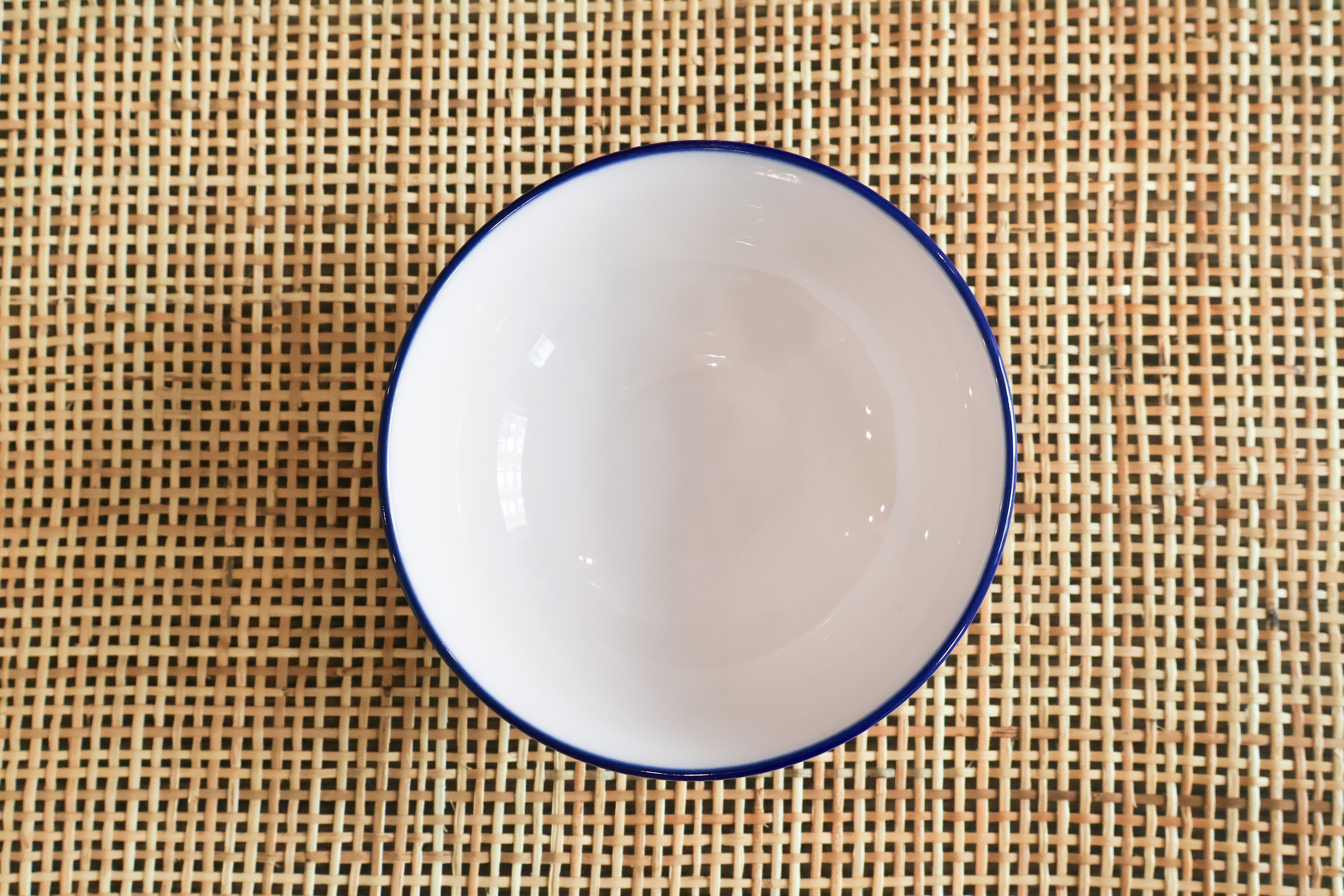 Sakura Stel - Skål med blå og rød stribe