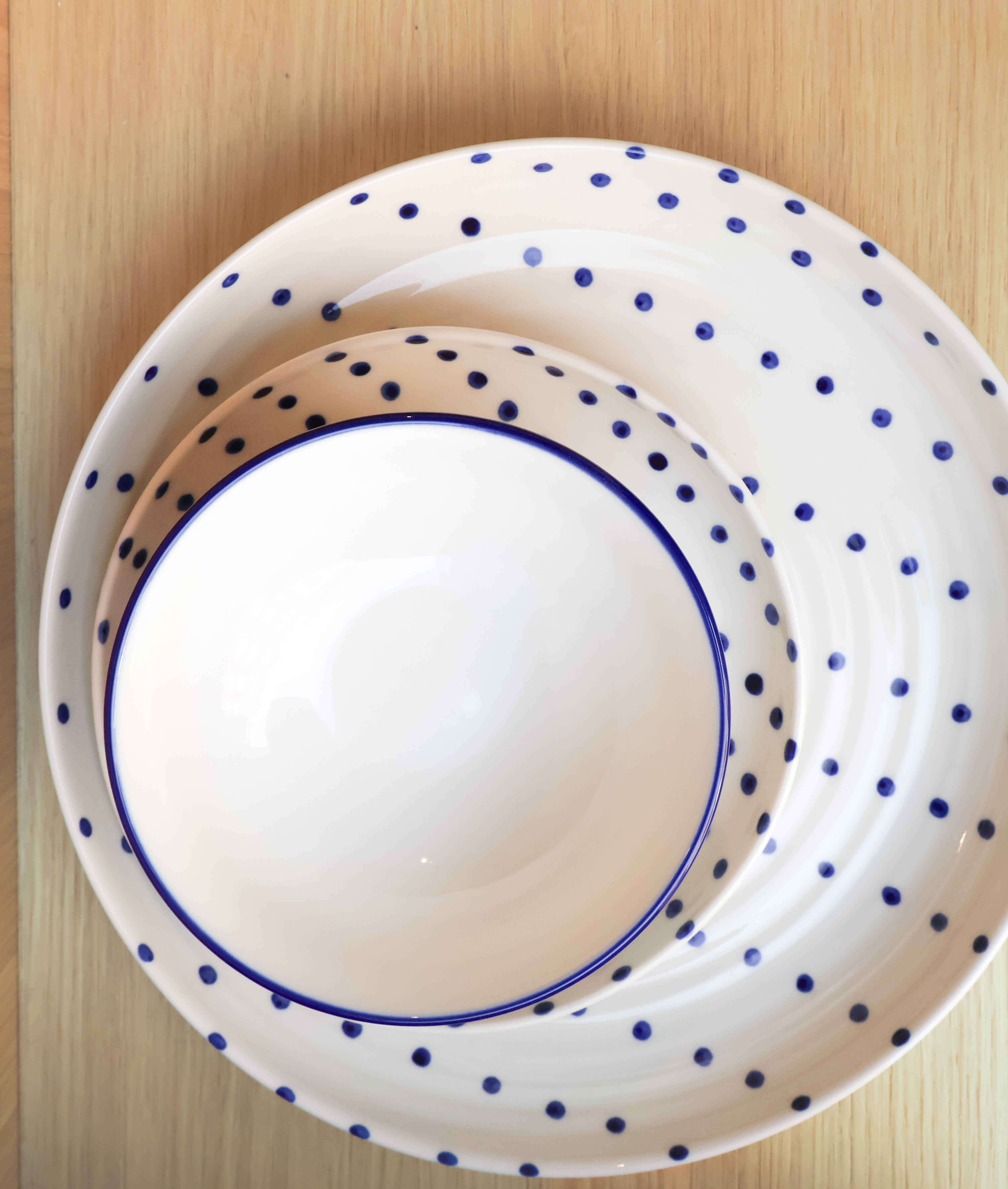 Sakura Stel - Tallerken med prikker