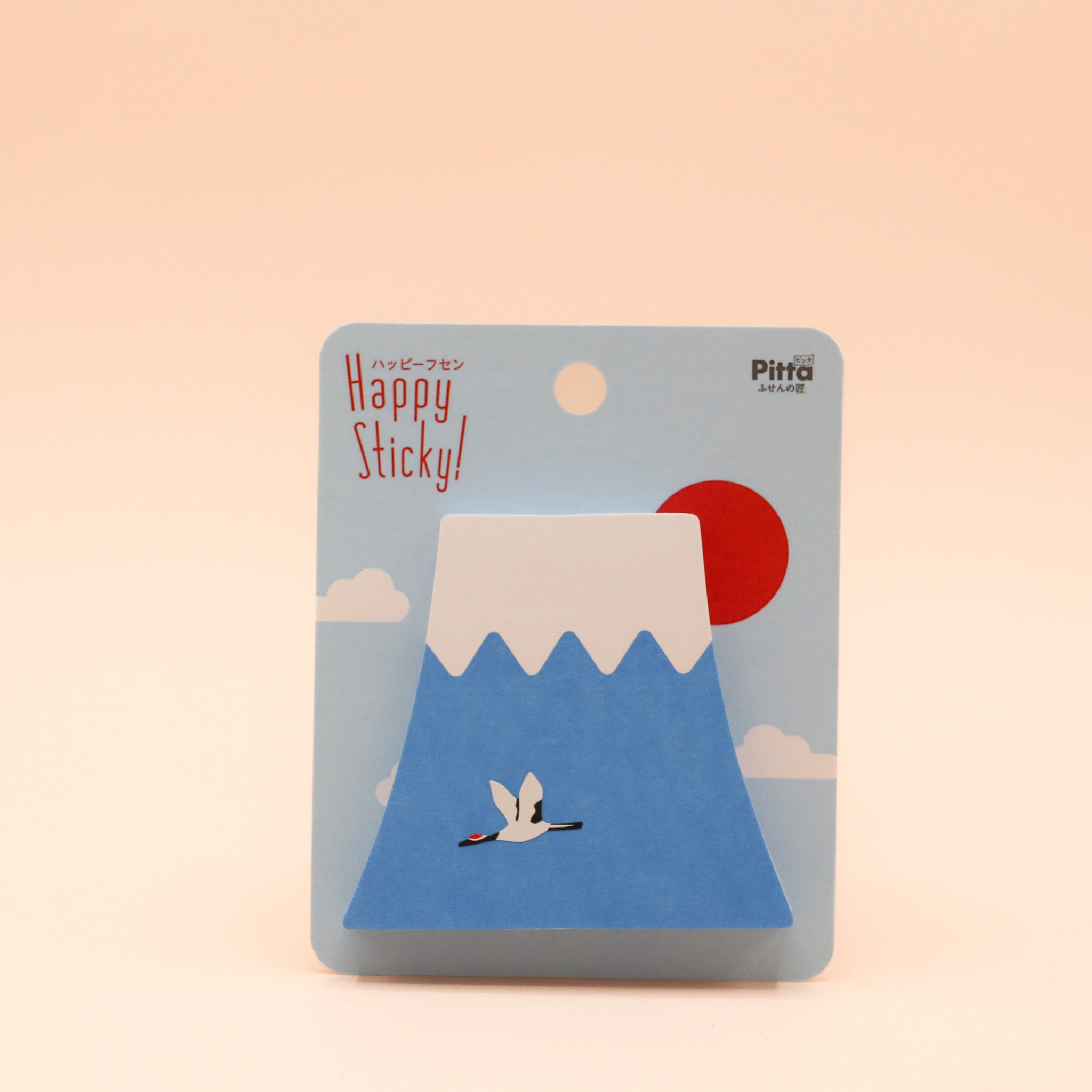 Post-it - Mount Fuji and crane