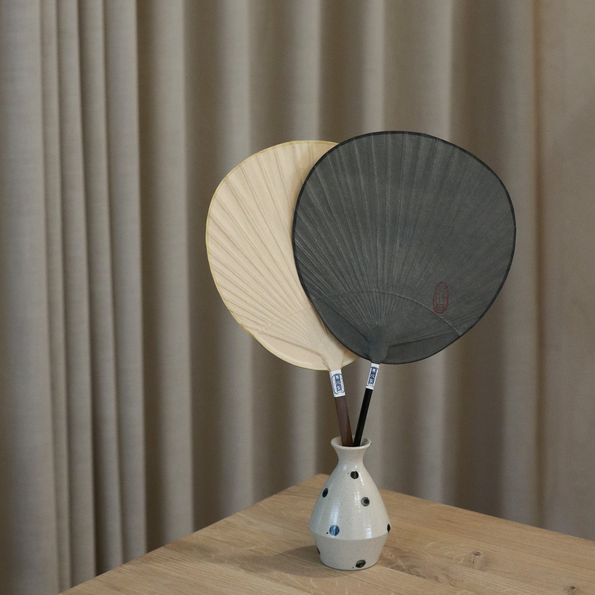 Handmade Japanese Shibu fans