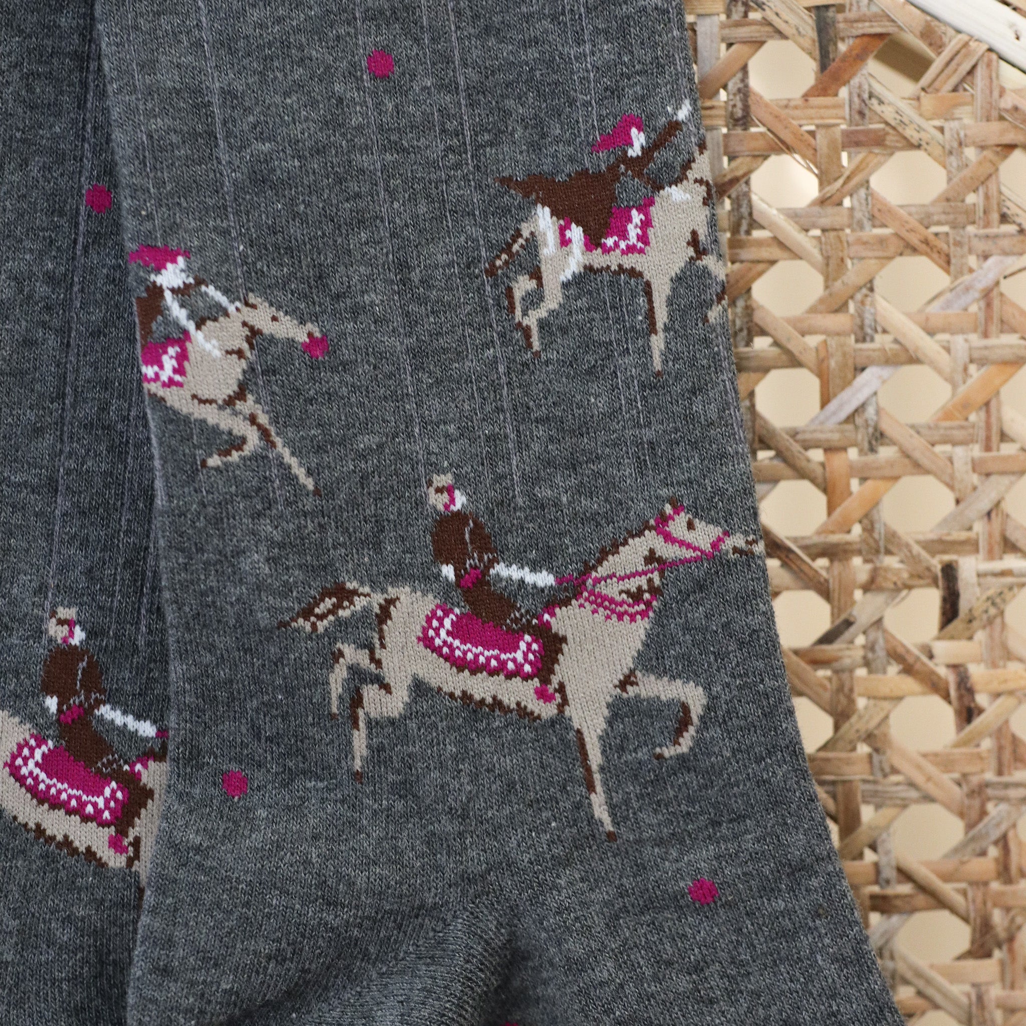 andè knee-high socks - with horse (several variants)