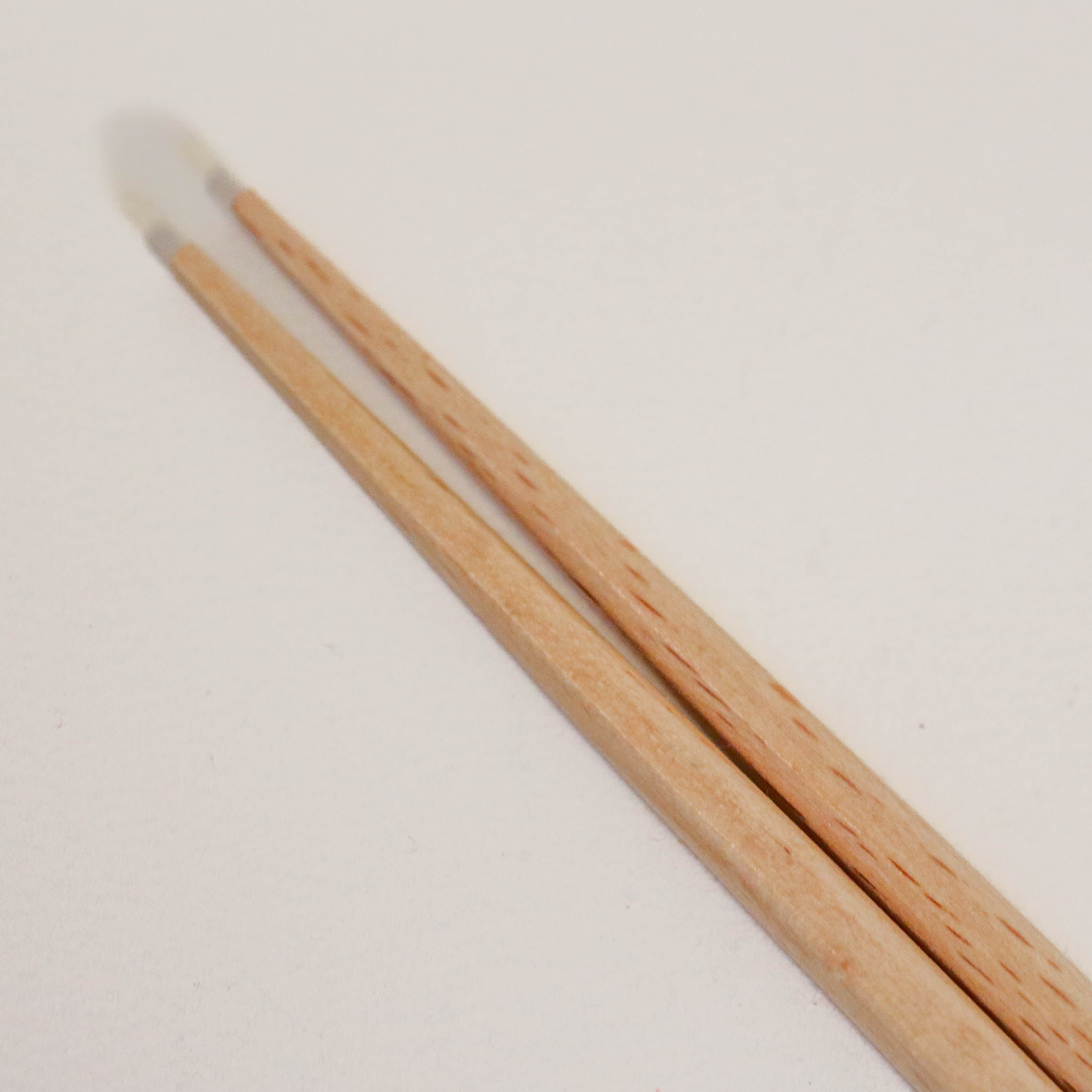 Square chopsticks in light wood