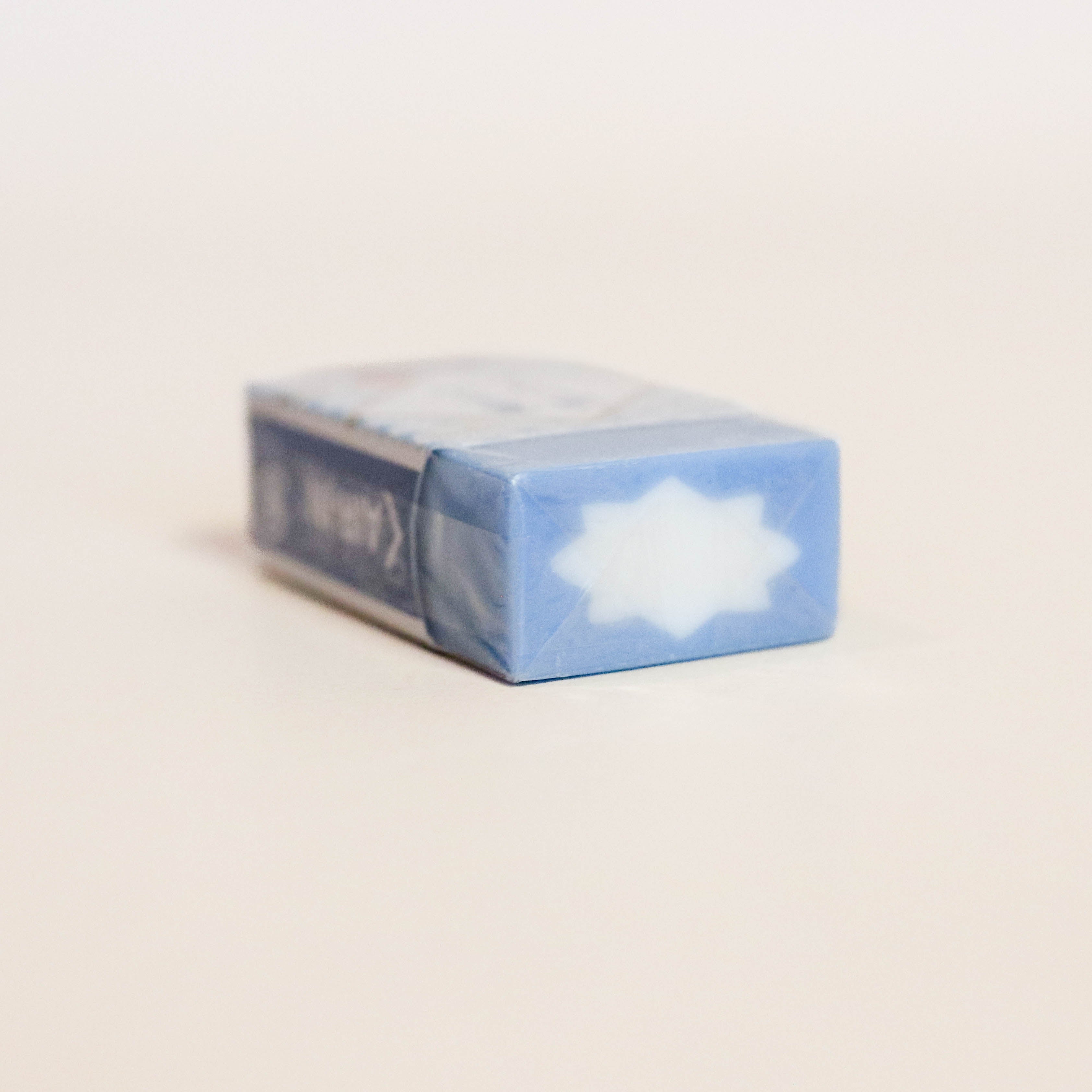 Blue eraser with Mount Fuji