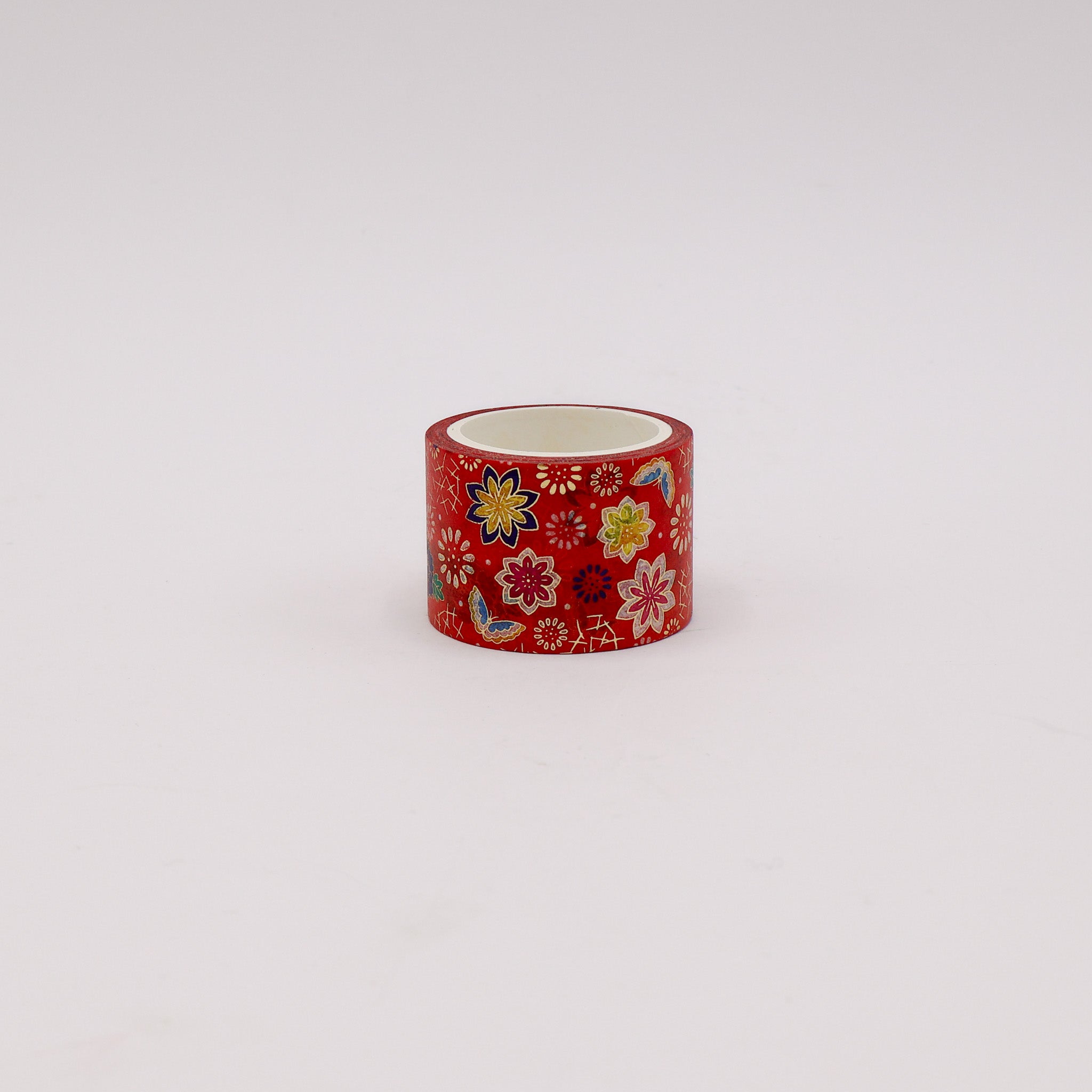 Wide decorative tape with various motifs