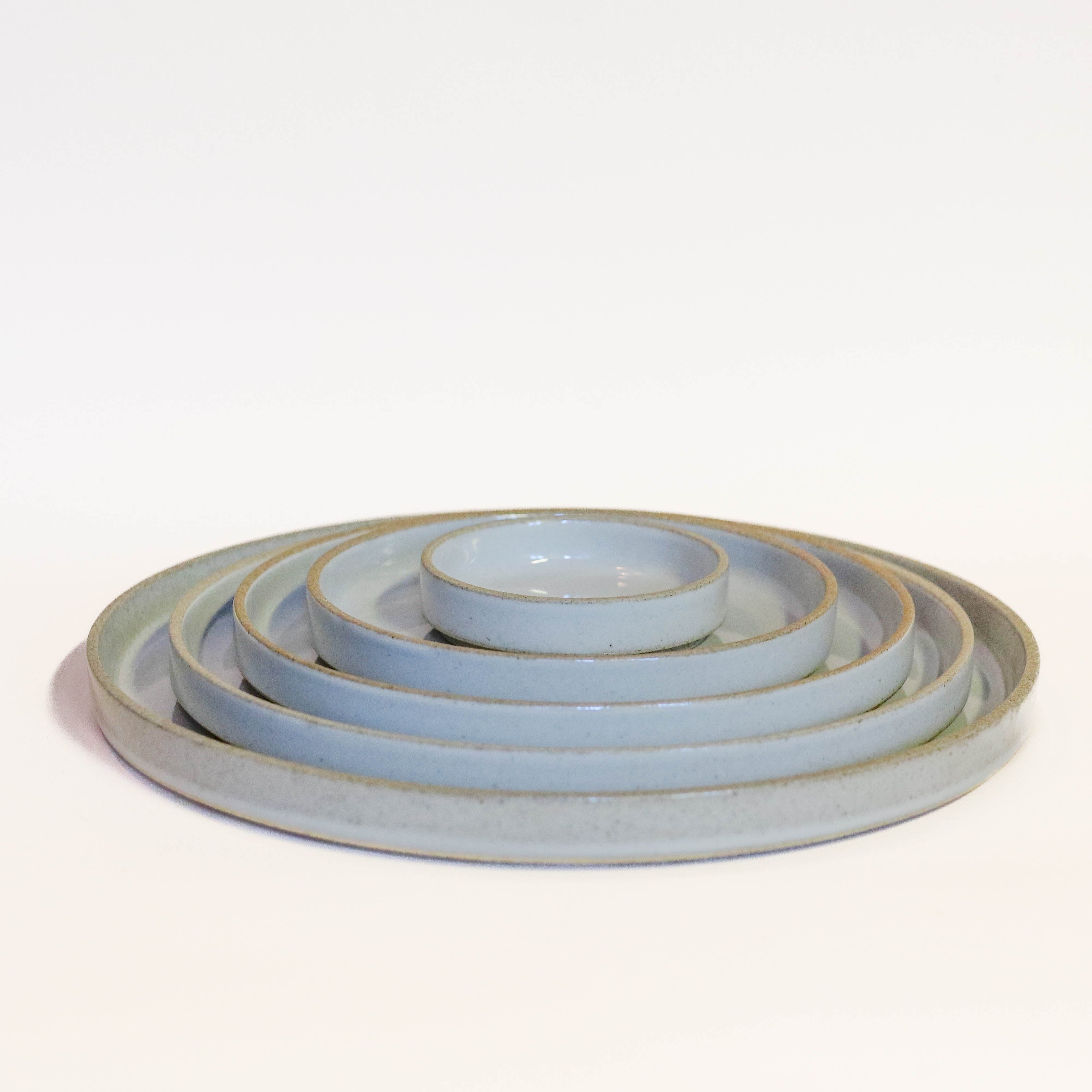 Hasami Porcelain - Plates // Glazed grey