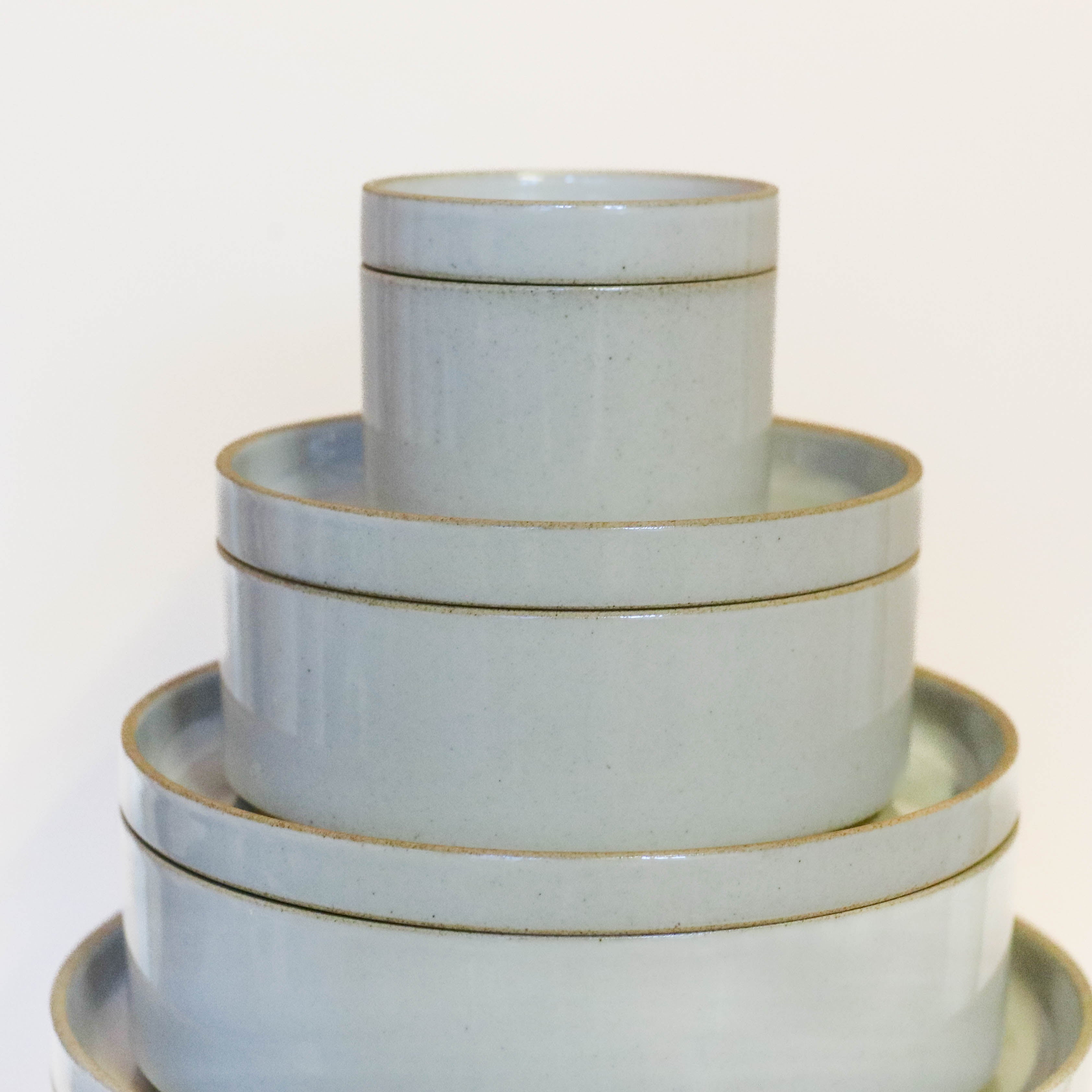 Hasami Porcelain - Plates // Glazed grey