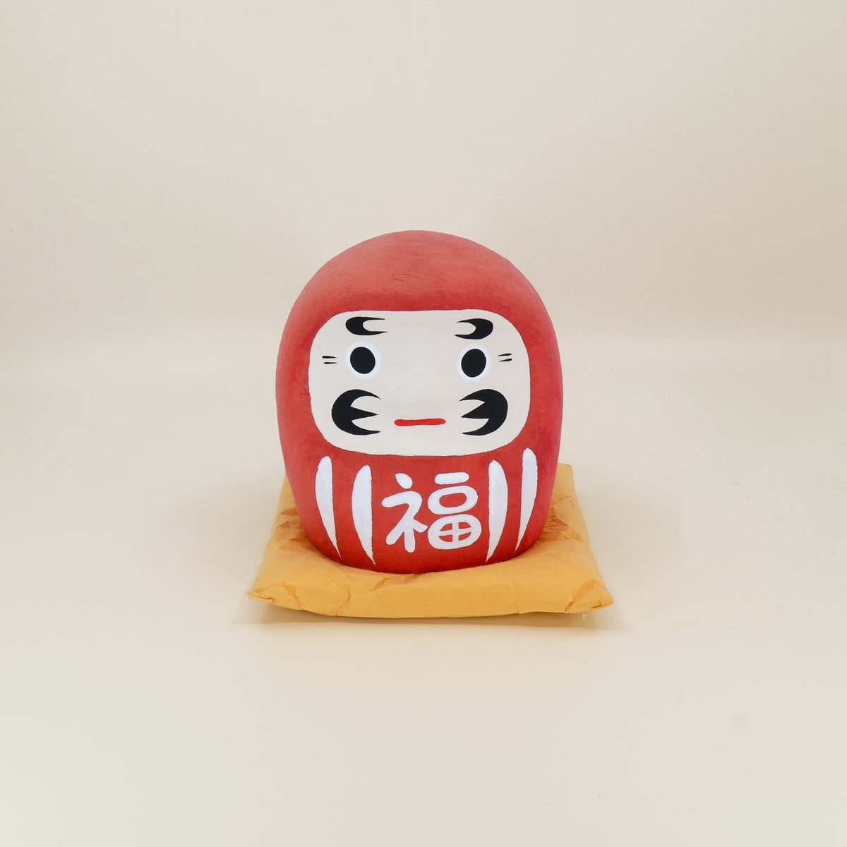 Daruma babushka red