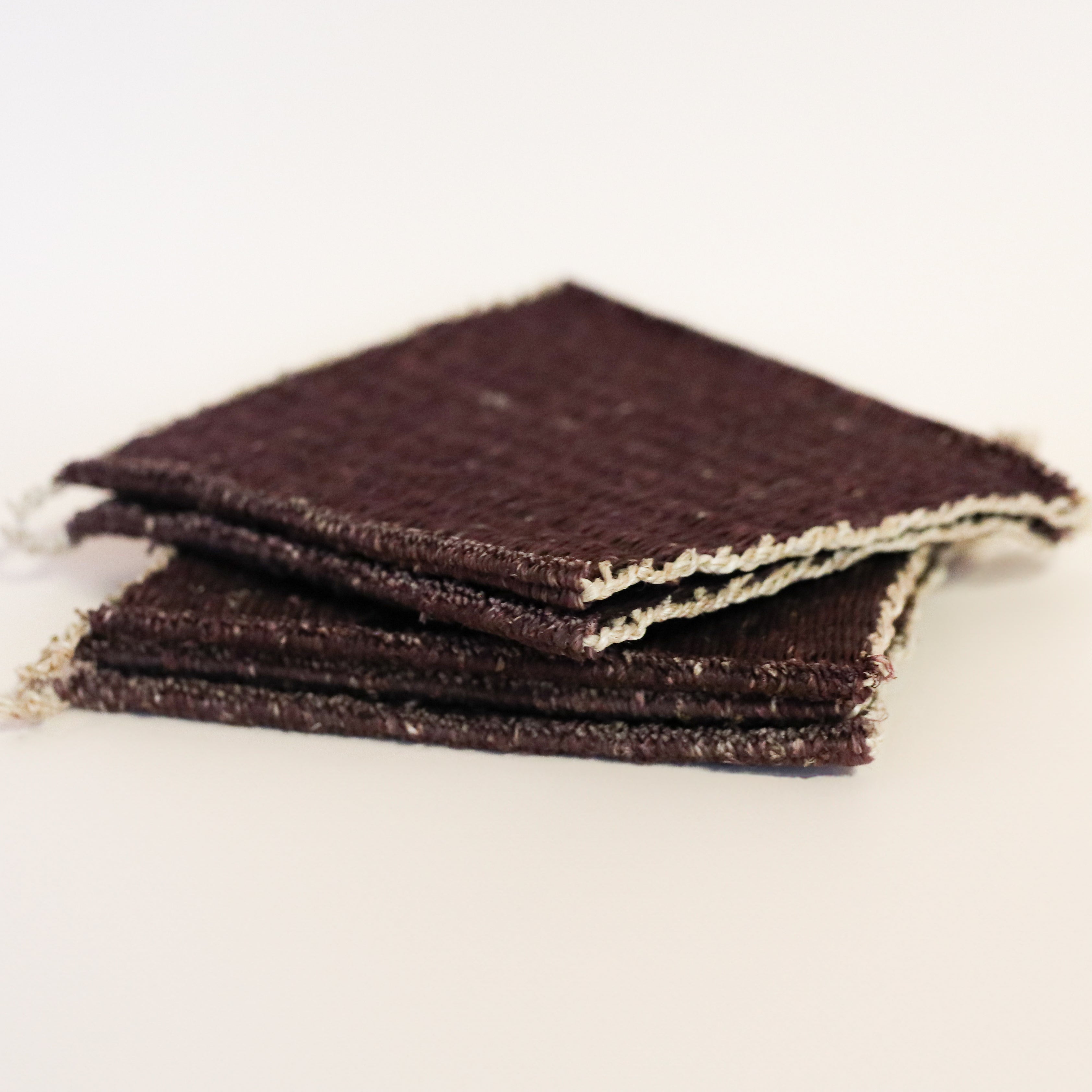 Coaster / bordskåner i jute, mørk