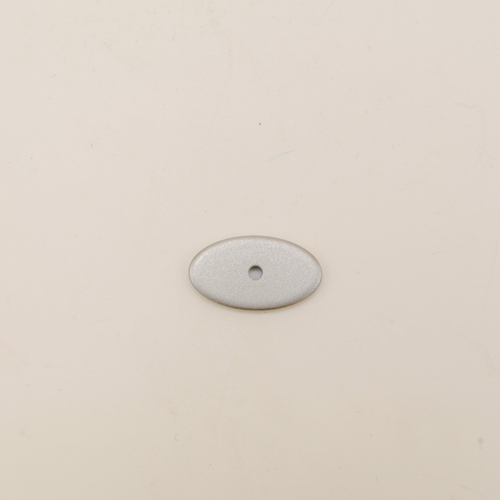Incense holder - Oval matte steel