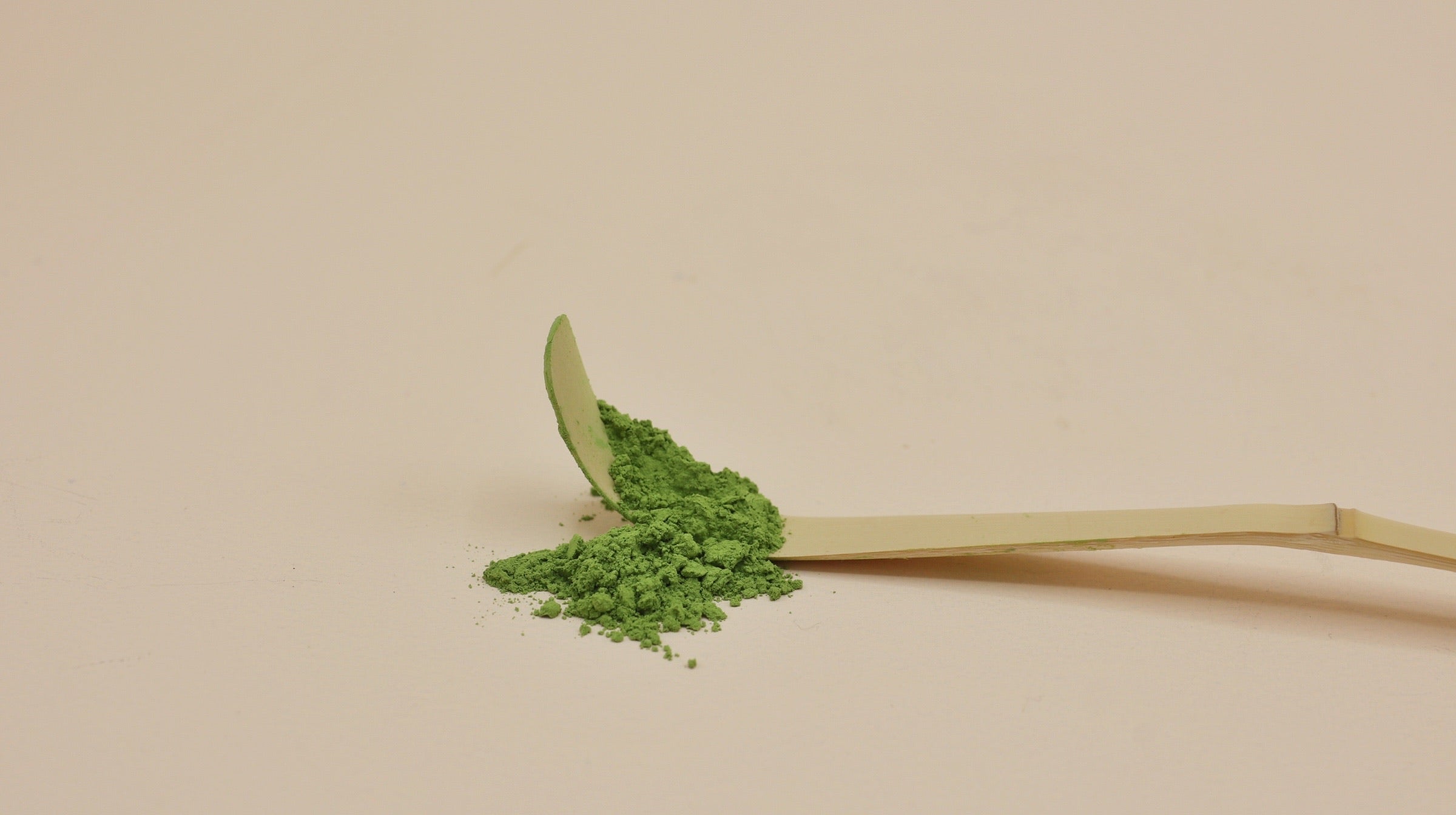 Matcha bamboo spoon