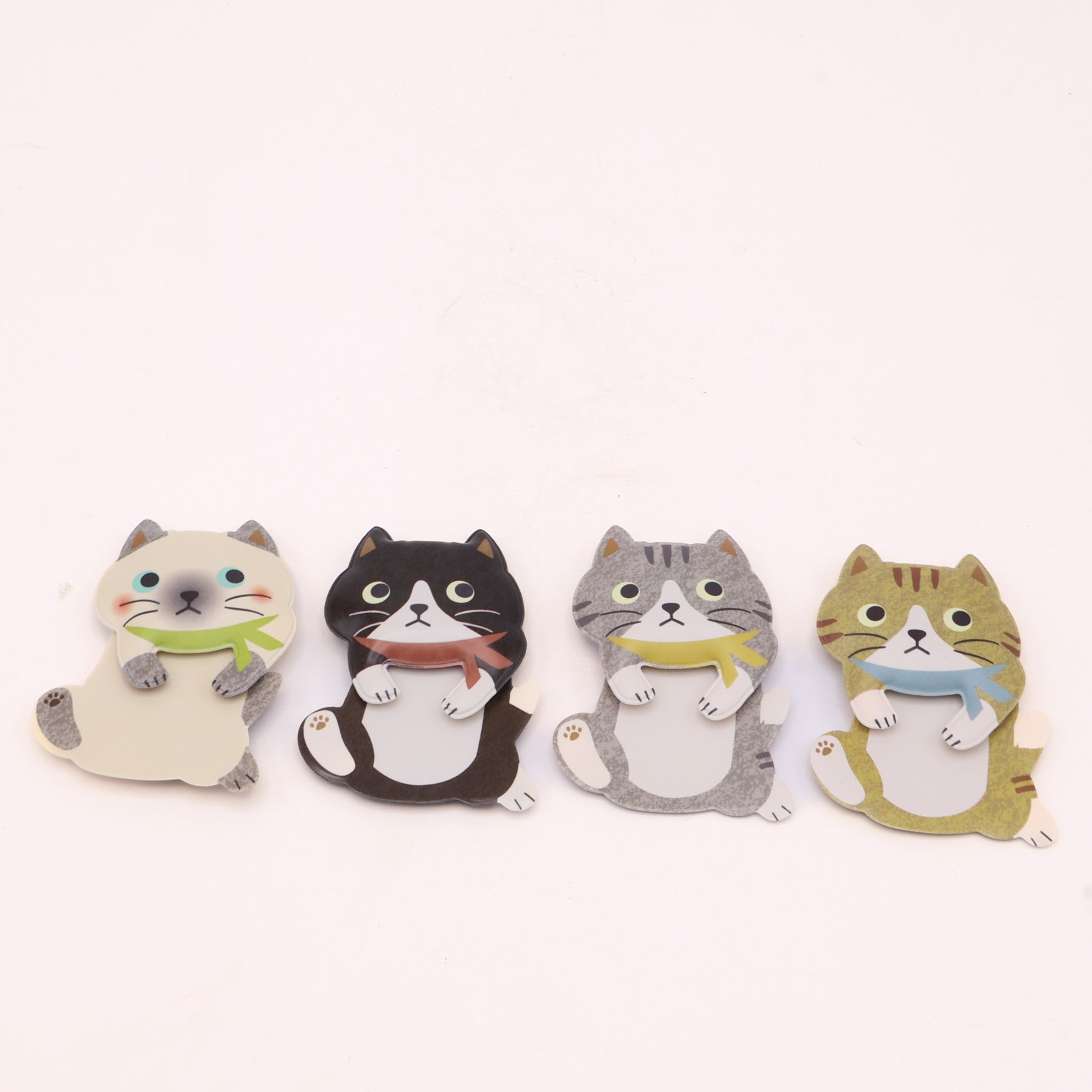 Magnetisk bogmærke kat (flere varianter)